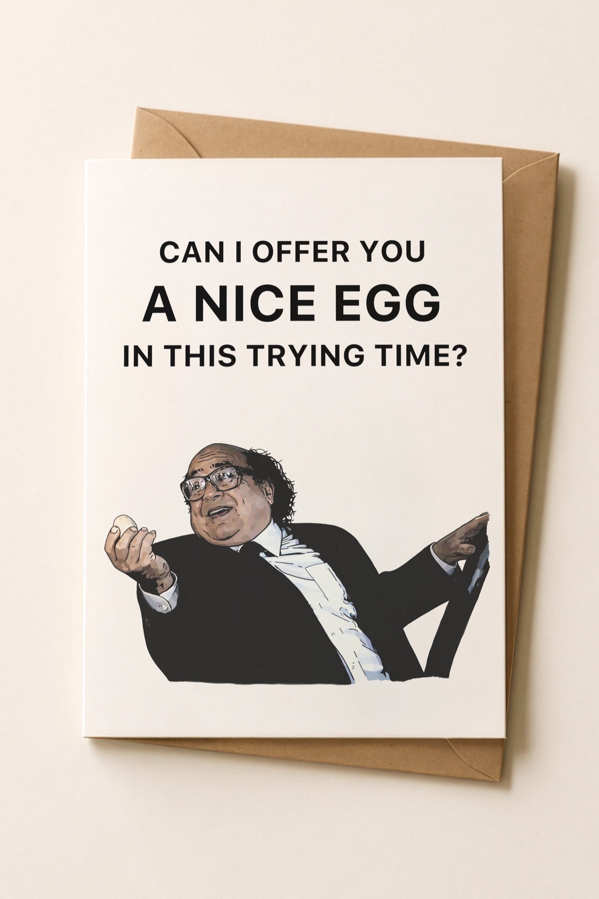 Nice Egg Funny Greeting Card | It’s Always Sunny in Philadelphia