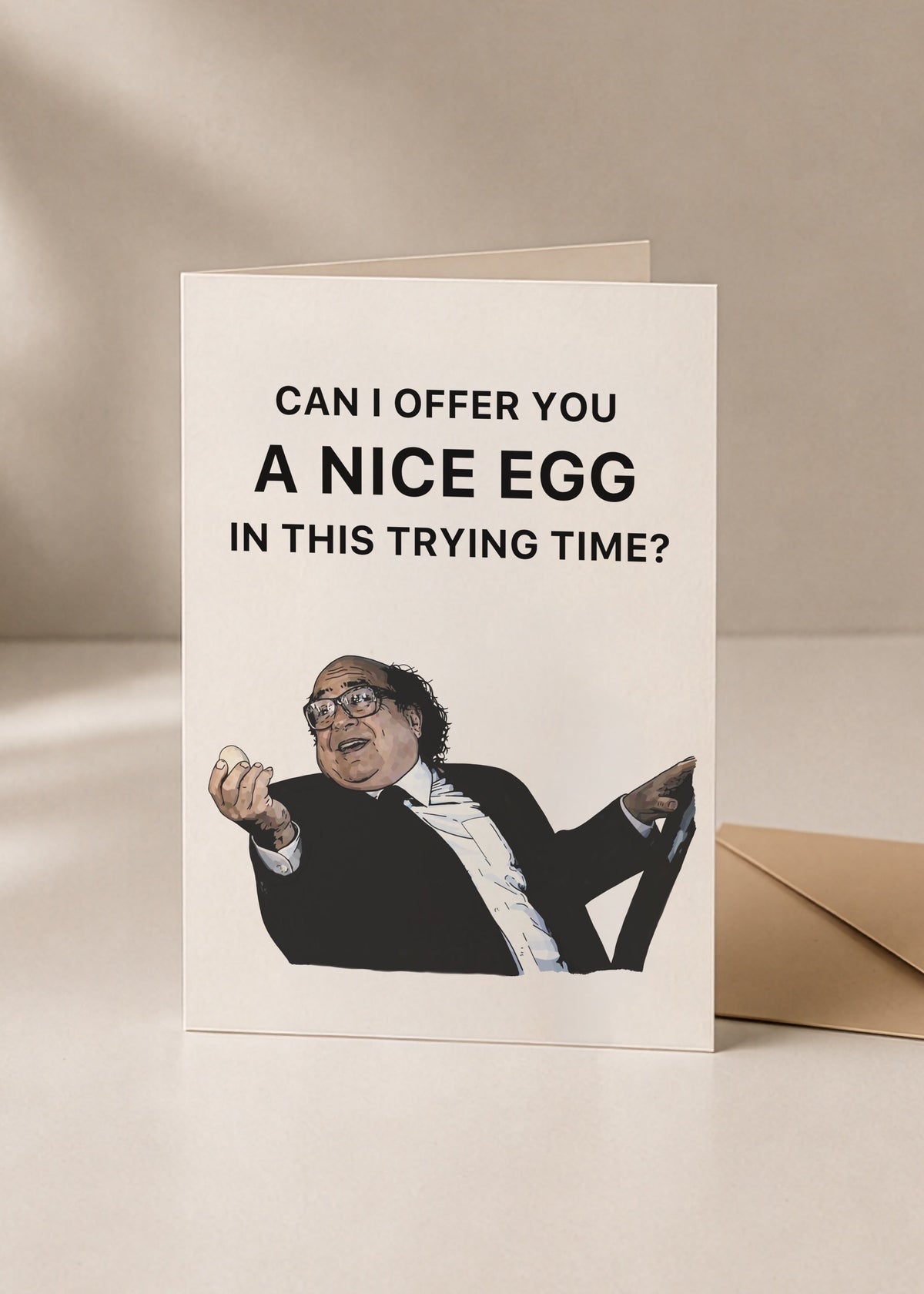 Nice Egg Funny Greeting Card | It’s Always Sunny in Philadelphia
