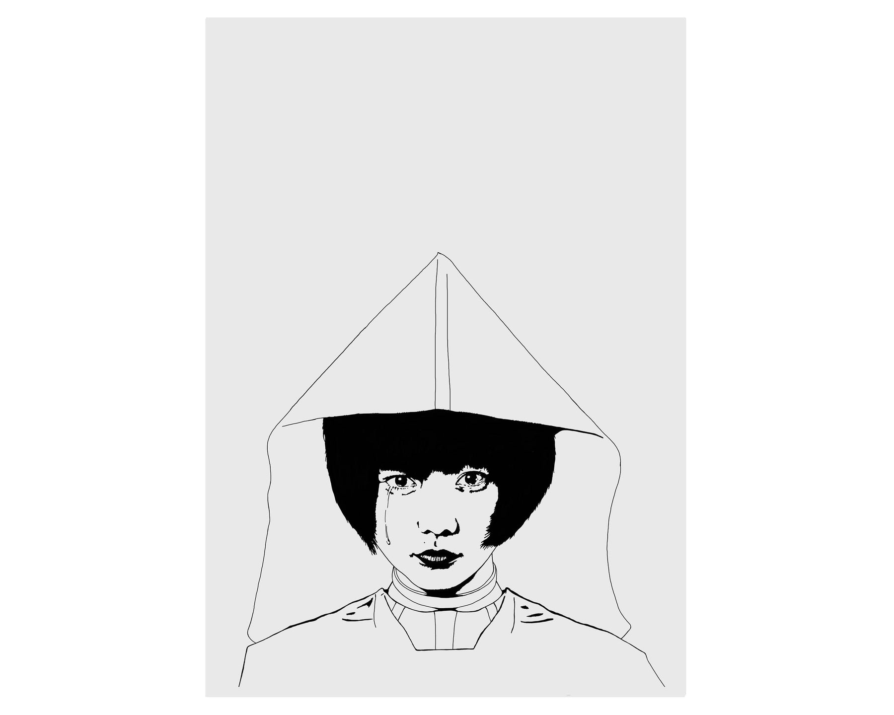 Cloud Atlas Sonmi-451 Portrait Print – Cult Film Illustration - Minimalist Movie Wall Art (Giclée) — image 6