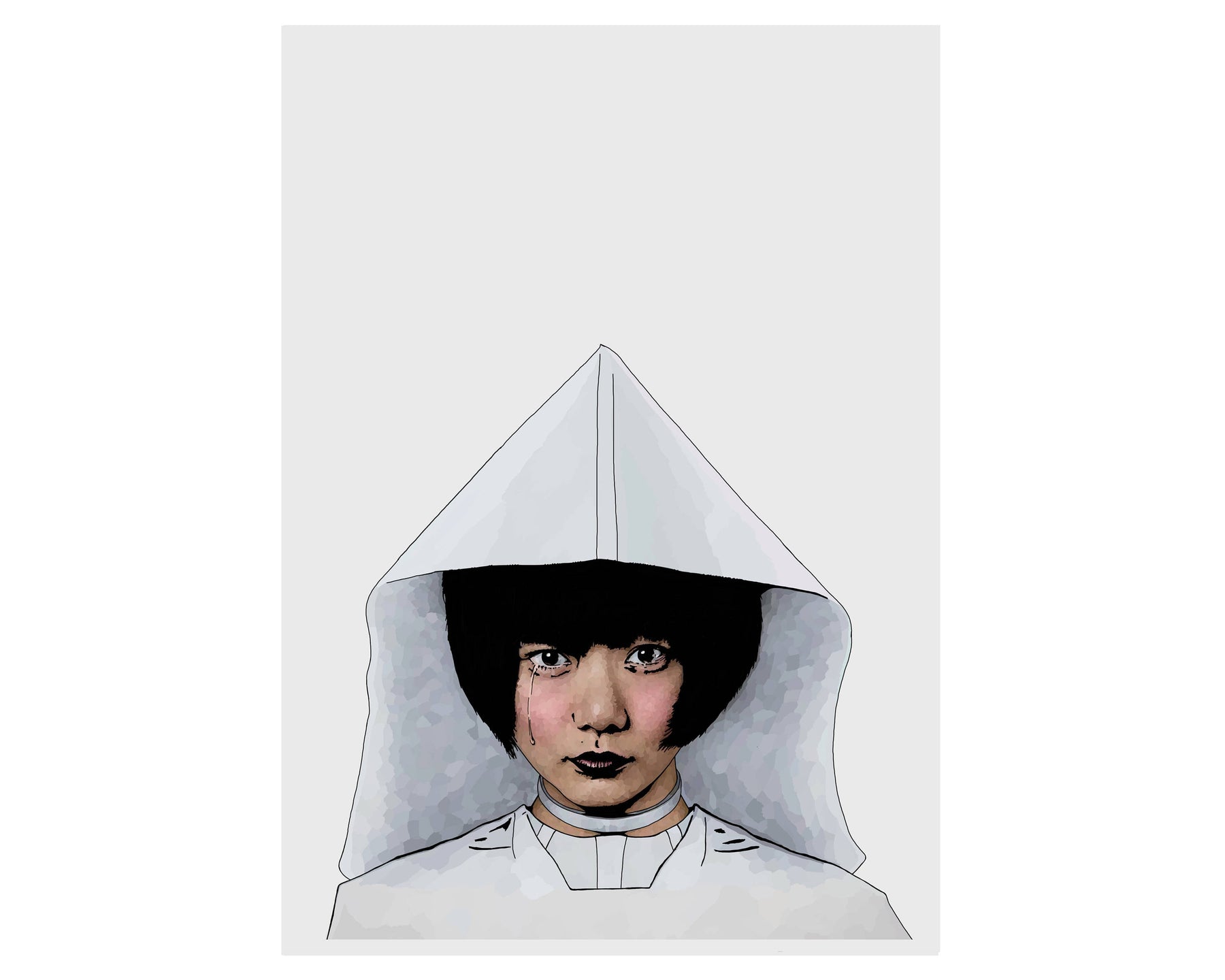 Cloud Atlas Sonmi-451 Portrait Print – Cult Film Illustration - Minimalist Movie Wall Art (Giclée) — image 5