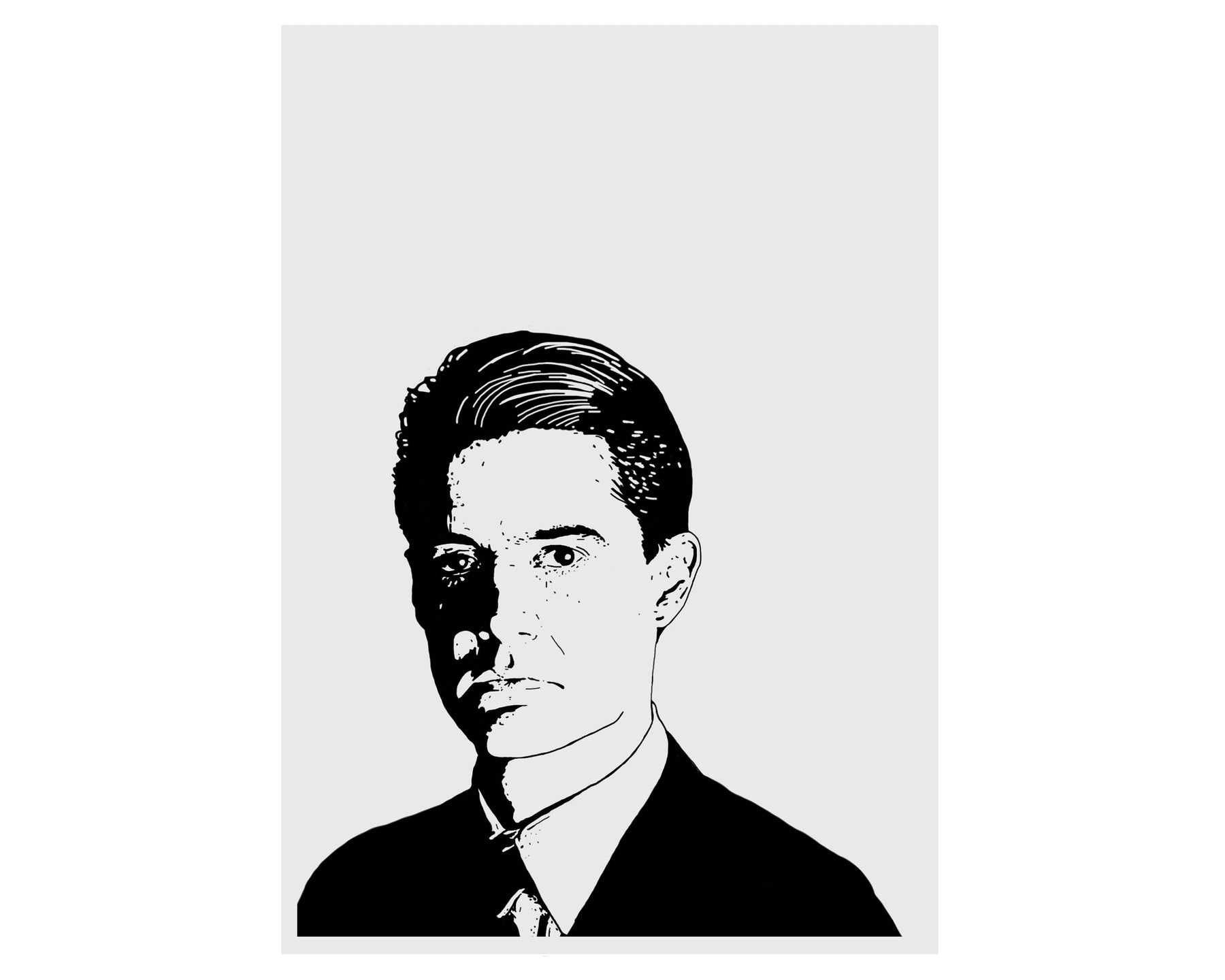 Twin Peaks Special Agent Dale Cooper - Hand-Drawn Film Poster Art Print — image 8