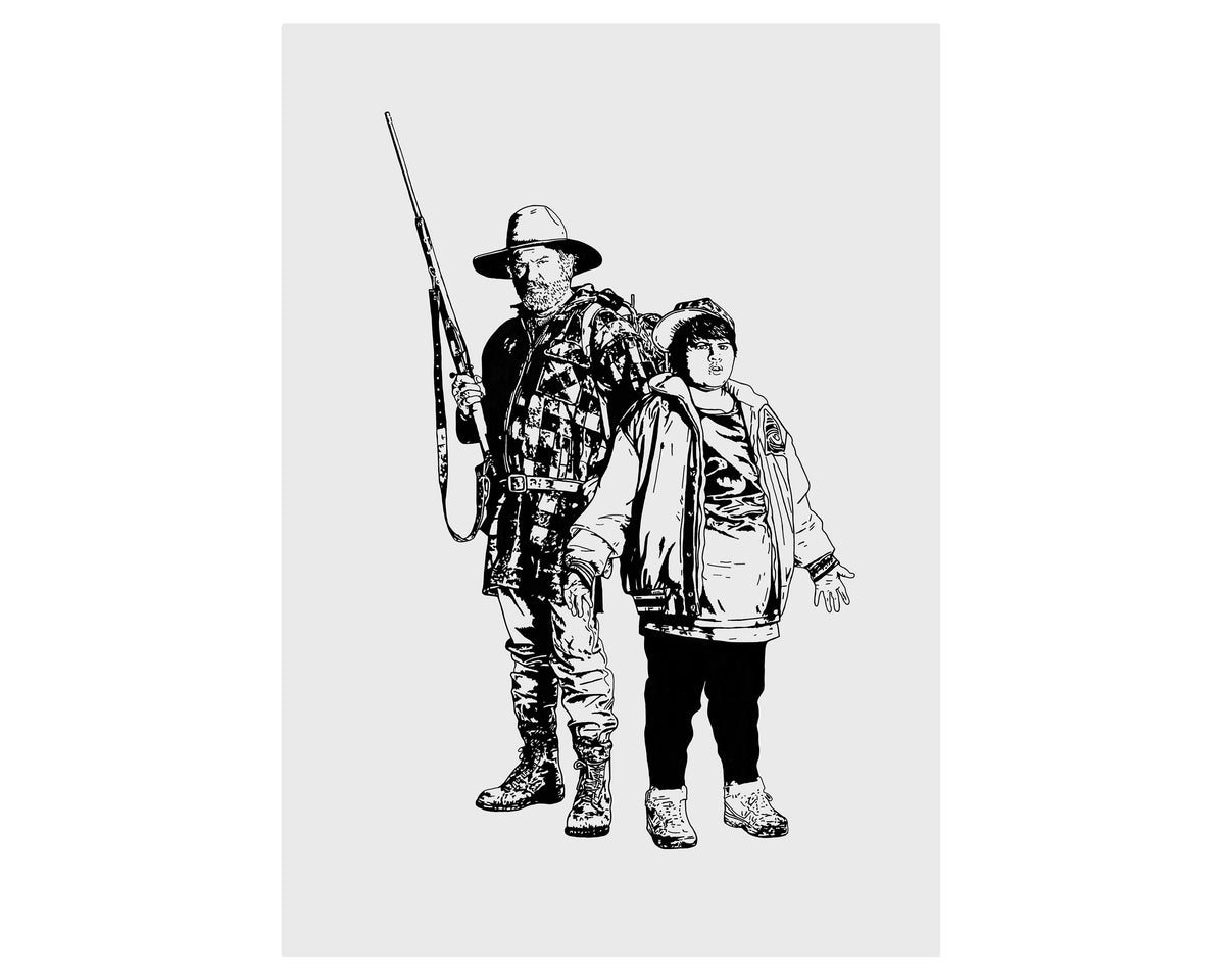 Hunt for the Wilderpeople Illustration Print – Ricky Baker & Hec Movie Poster, Taika Waititi Film Wall Art — image 10