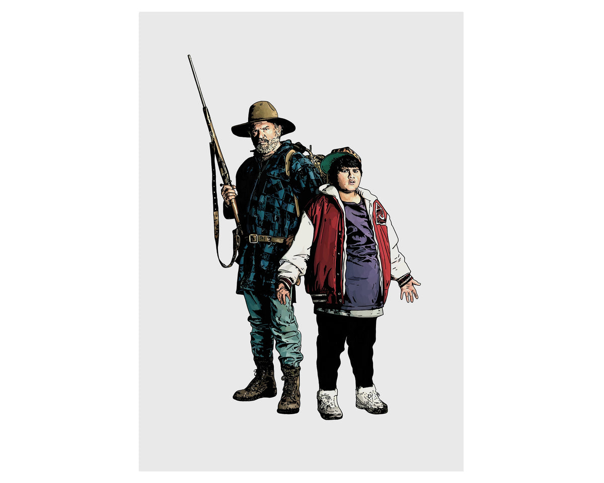 Hunt for the Wilderpeople Illustration Print – Ricky Baker & Hec Movie Poster, Taika Waititi Film Wall Art — image 9