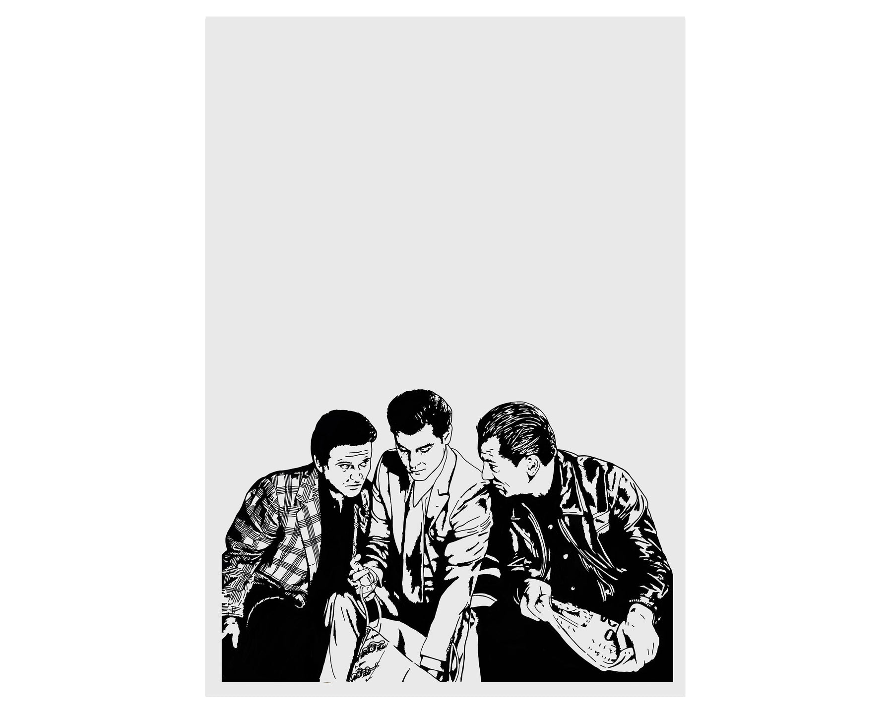 Goodfellas Portrait Film Poster – Henry Hill Jimmy Conway Tommy DeVito Giclée Art Print — image 8