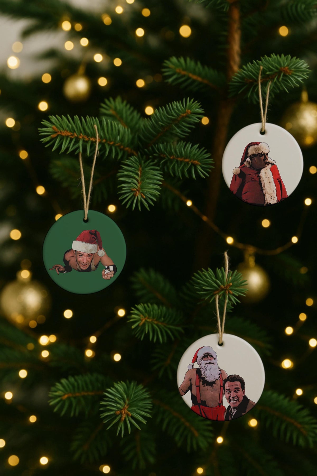 Big Pussy Santa Ceramic Christmas Ornament – Sopranos TV Gift — image 10