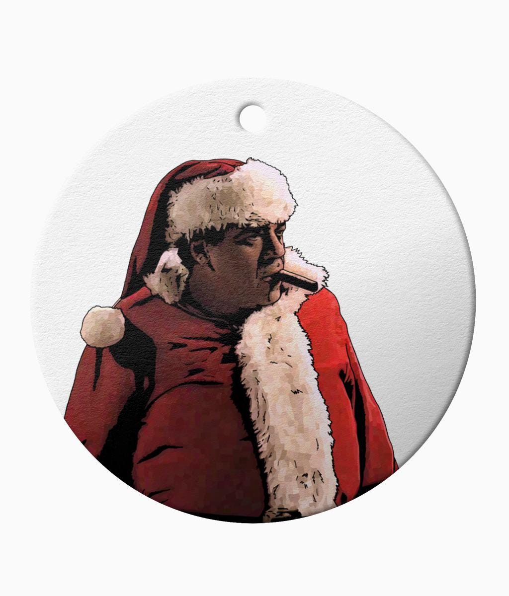 Big Pussy Santa Ceramic Christmas Ornament – Sopranos TV Gift — image 6