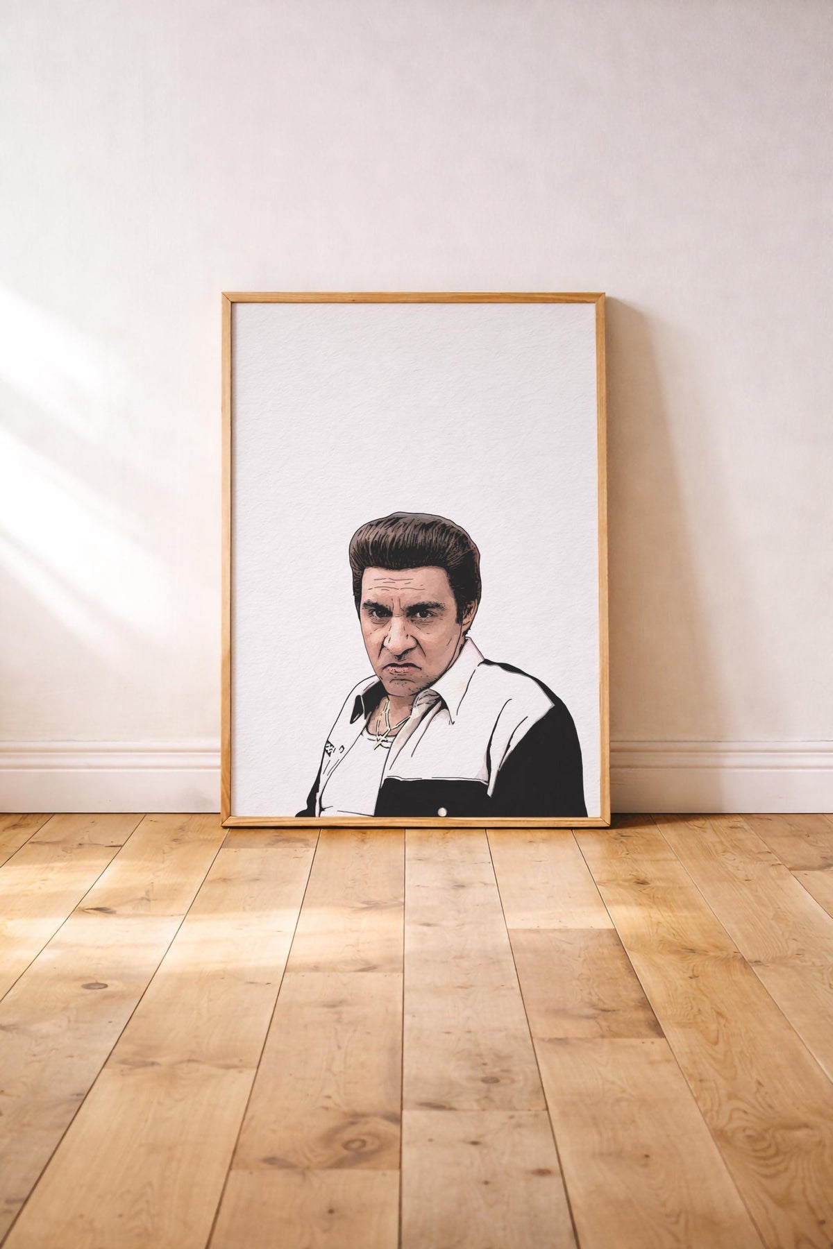 The Sopranos - Silvio Dante Portrait Print – Minimalist TV Mob Art (Giclée) — image 3