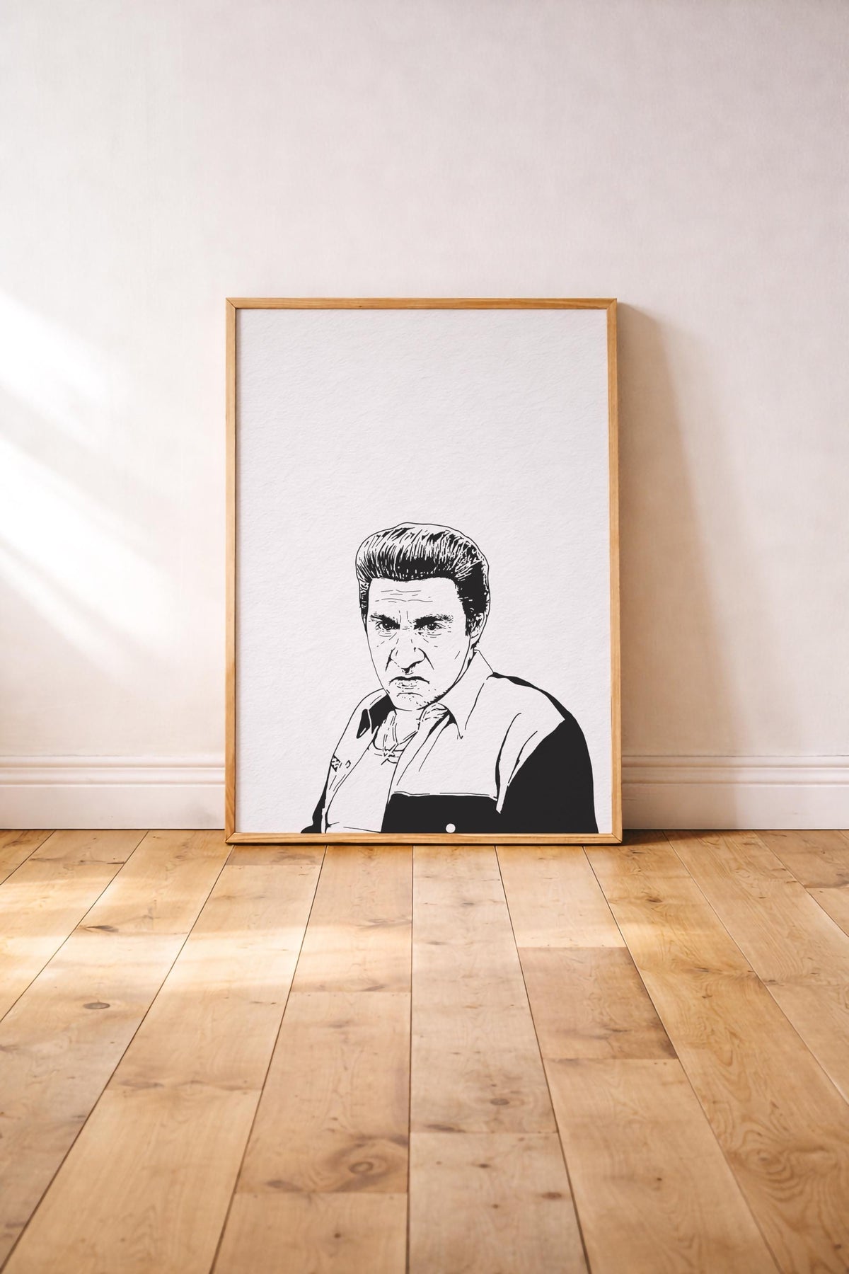 The Sopranos - Silvio Dante Portrait Print – Minimalist TV Mob Art (Giclée) — image 4