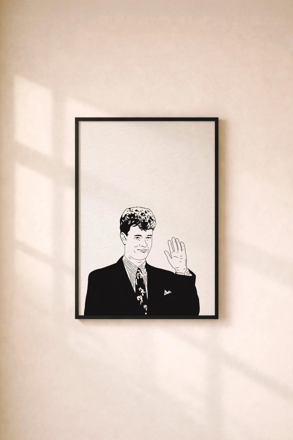 Big Art Print | Tom Hanks Josh Baskin Hand-Drawn Poster