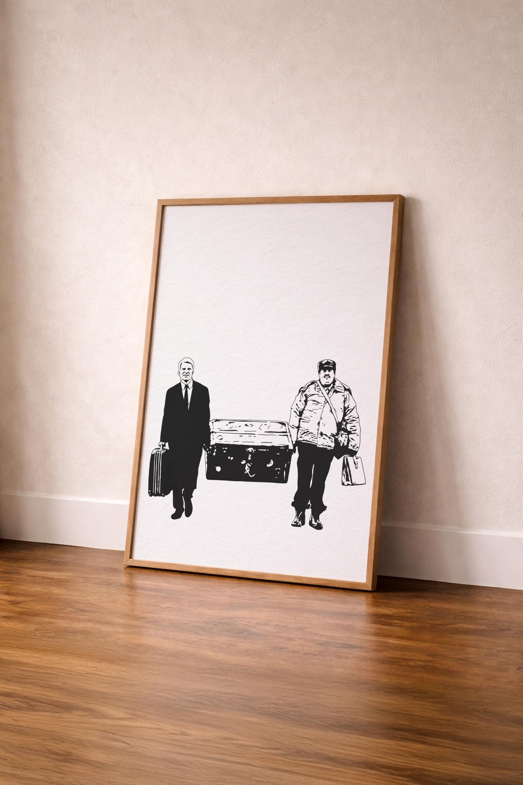 Planes Trains & Automobiles Minimalist Print, 80s Cult Film Giclée Wall Art — image 8