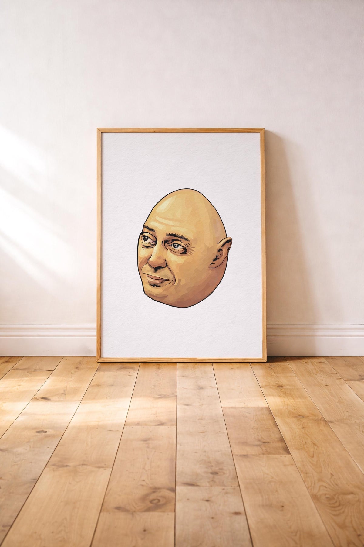 The Sopranos Tony Egg Steve Buscemi Portrait Print – Minimalist TV Wall Art (Giclée) — image 3