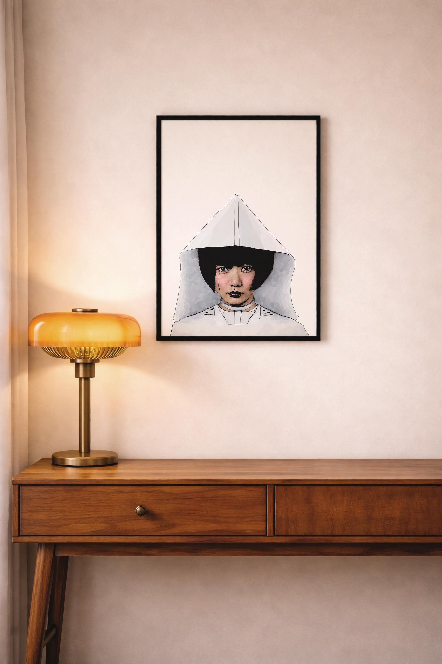 Cloud Atlas Sonmi-451 Portrait Print – Cult Film Illustration - Minimalist Movie Wall Art (Giclée) — image 9