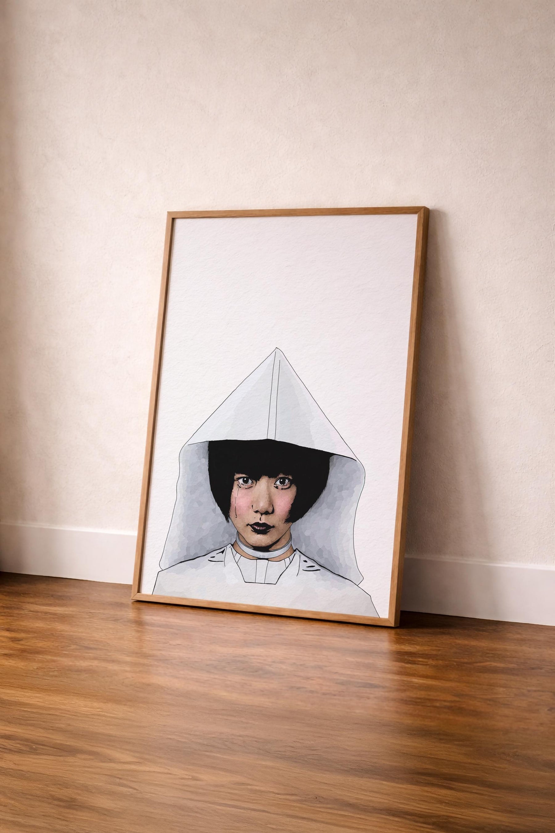 Cloud Atlas Sonmi-451 Portrait Print – Cult Film Illustration - Minimalist Movie Wall Art (Giclée) — image 3
