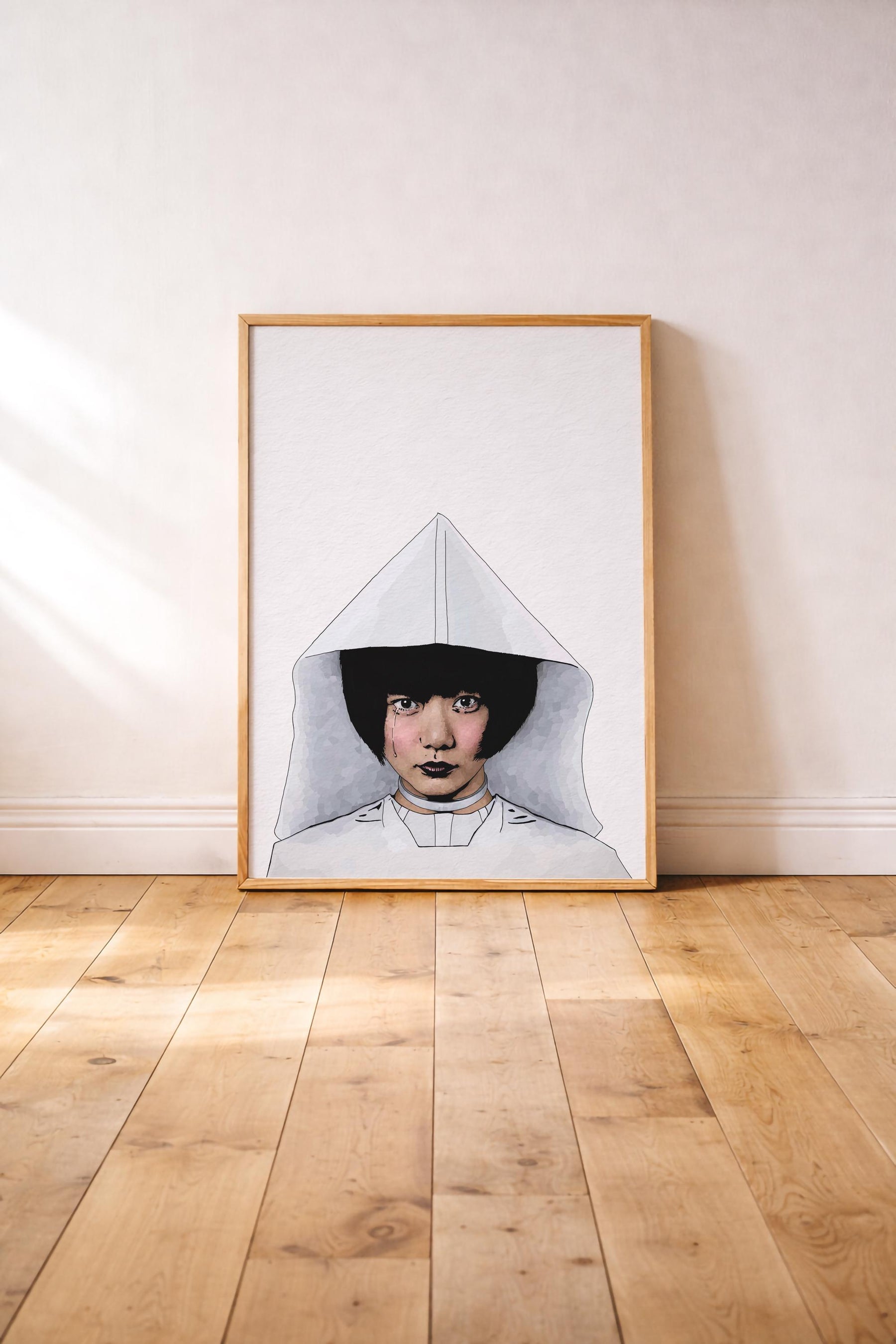 Cloud Atlas Sonmi-451 Portrait Print – Cult Film Illustration - Minimalist Movie Wall Art (Giclée) — image 2