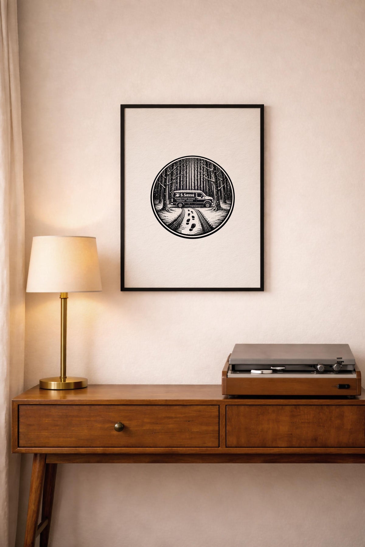 Sopranos Pine Barrens Art Print – Minimalist TV Location Giclée — image 9