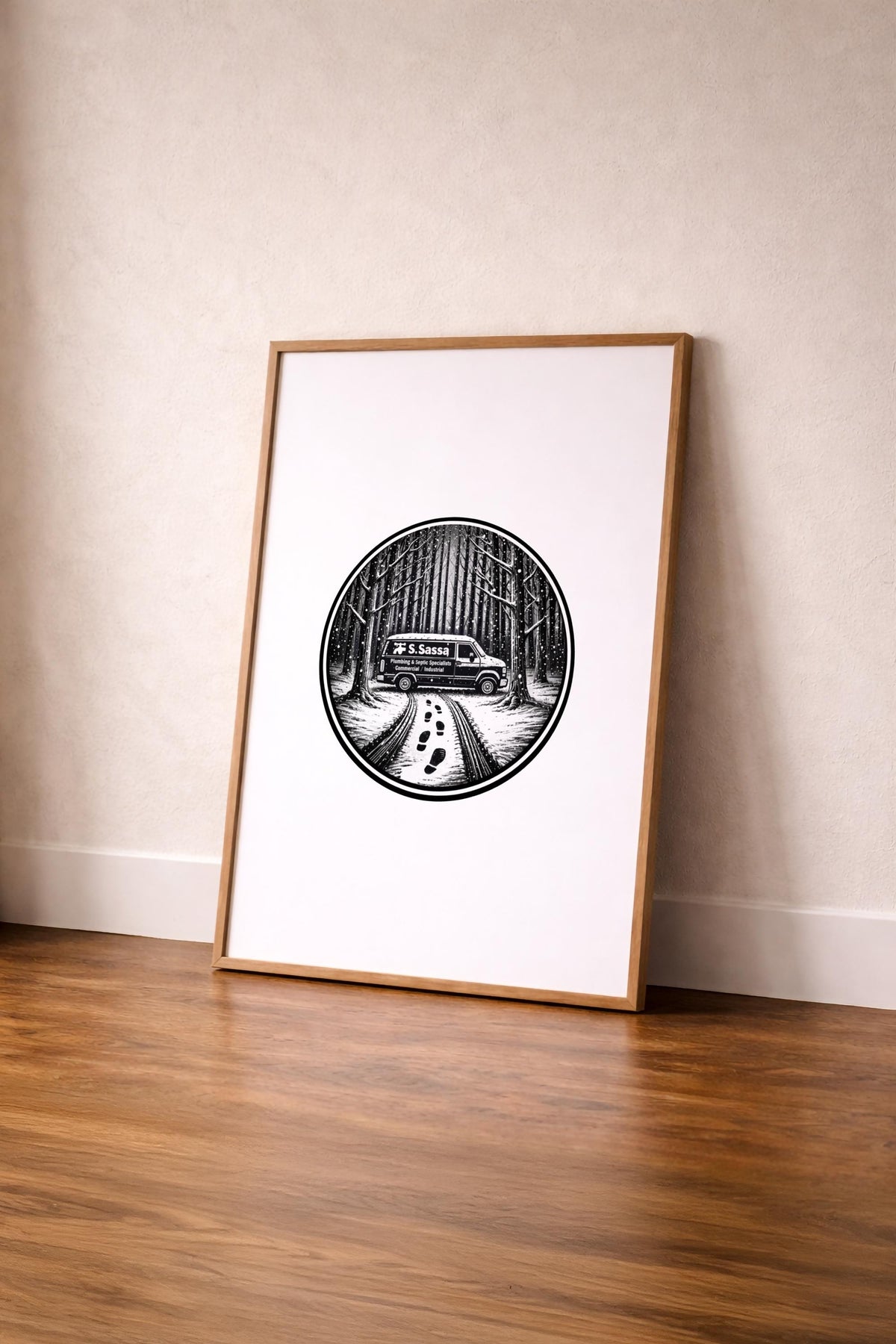 Sopranos Pine Barrens Art Print – Minimalist TV Location Giclée — image 5