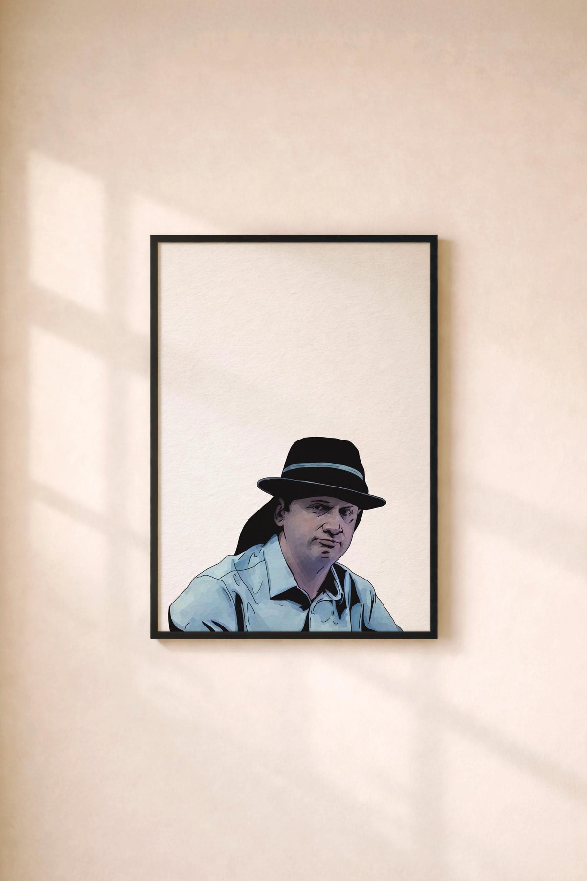 I Think You Should Leave Brian's Hat Print – Minimalist Comedy TV Art (Giclée)