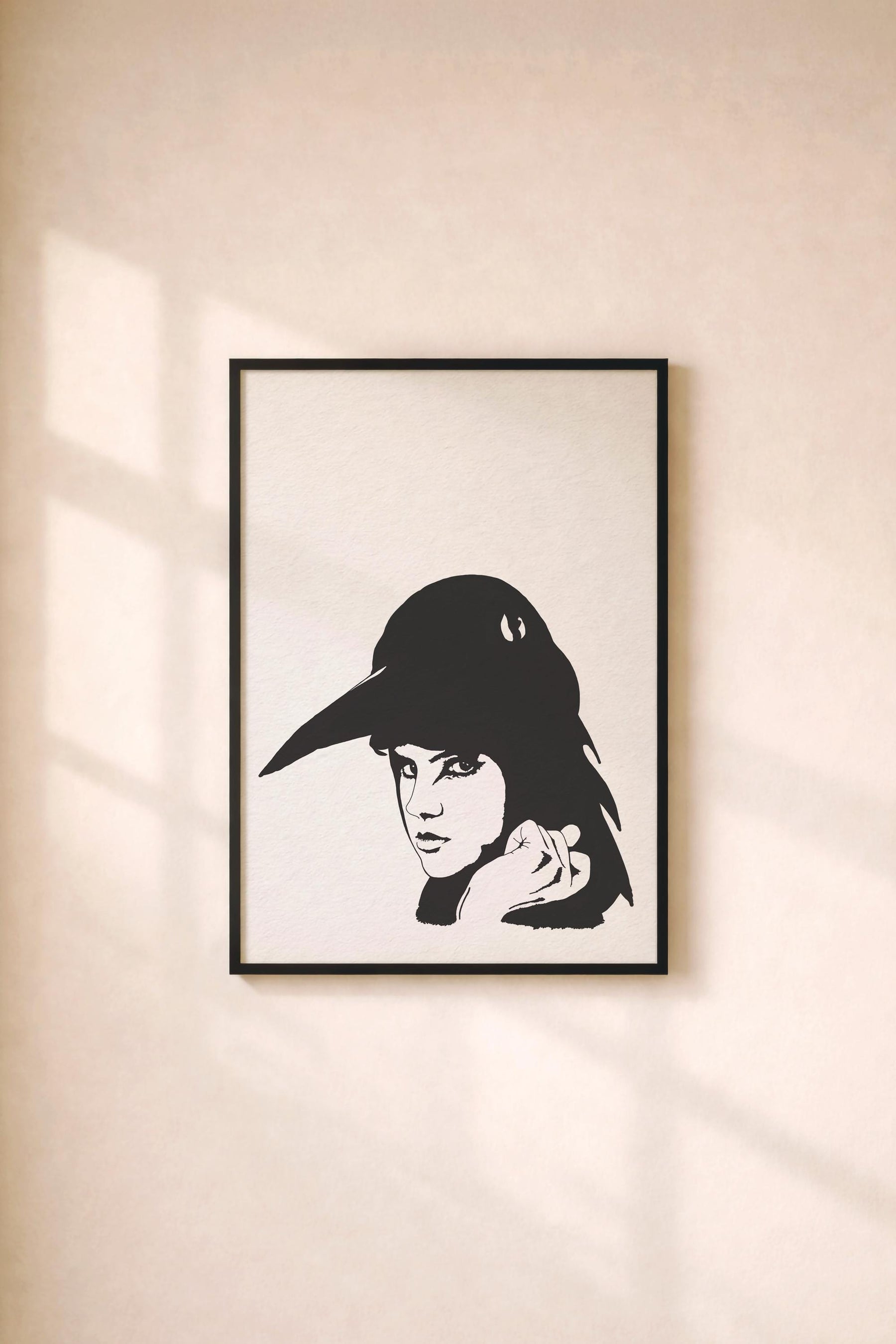 Moonrise Kingdom - Wes Anderson - Suzy Bishop - Black & White - Hand-Drawn Film Art Print/ Movie Poster