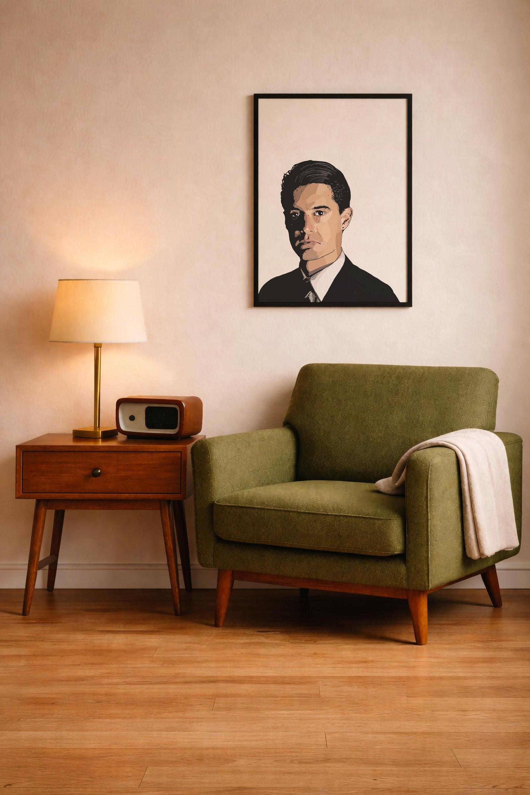 Twin Peaks Special Agent Dale Cooper - Hand-Drawn Film Poster Art Print — image 10