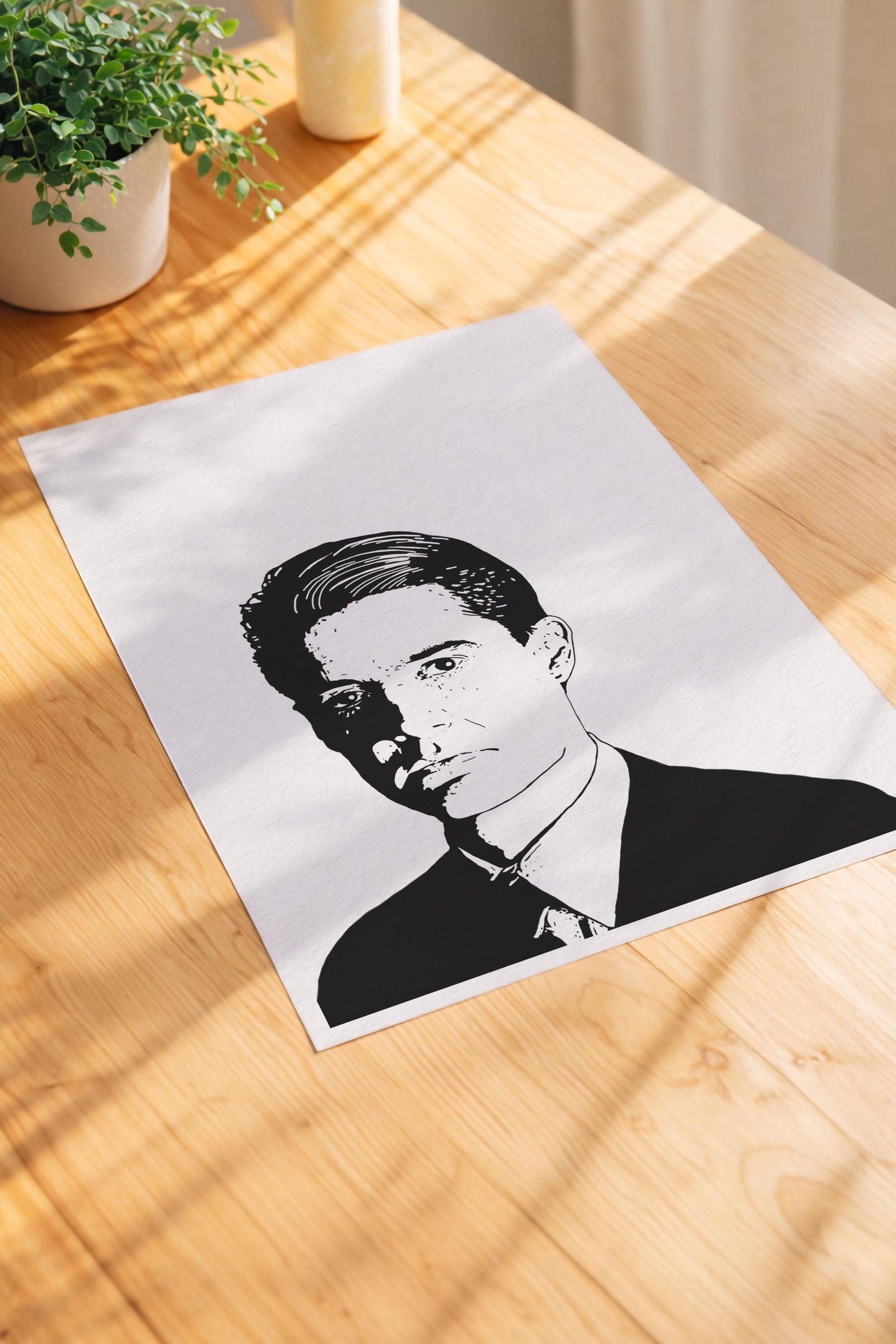 Twin Peaks Special Agent Dale Cooper - Hand-Drawn Film Poster Art Print — image 6