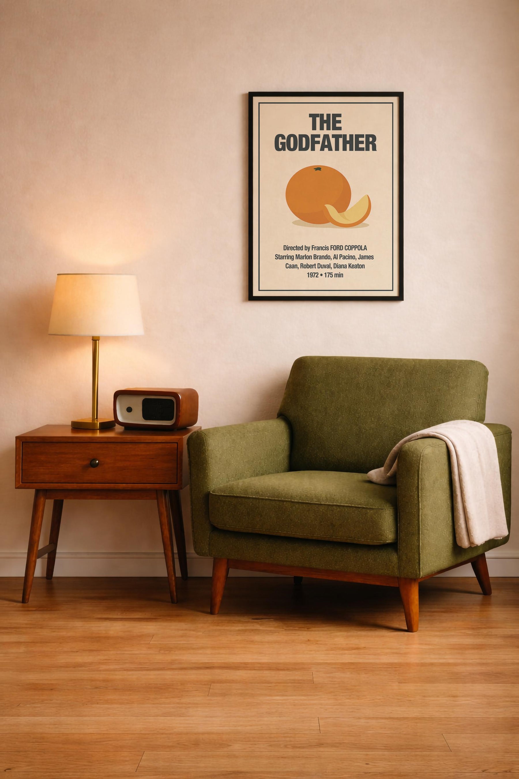 The Godfather Minimalist Movie Poster – Vintage Film Art Print — image 4