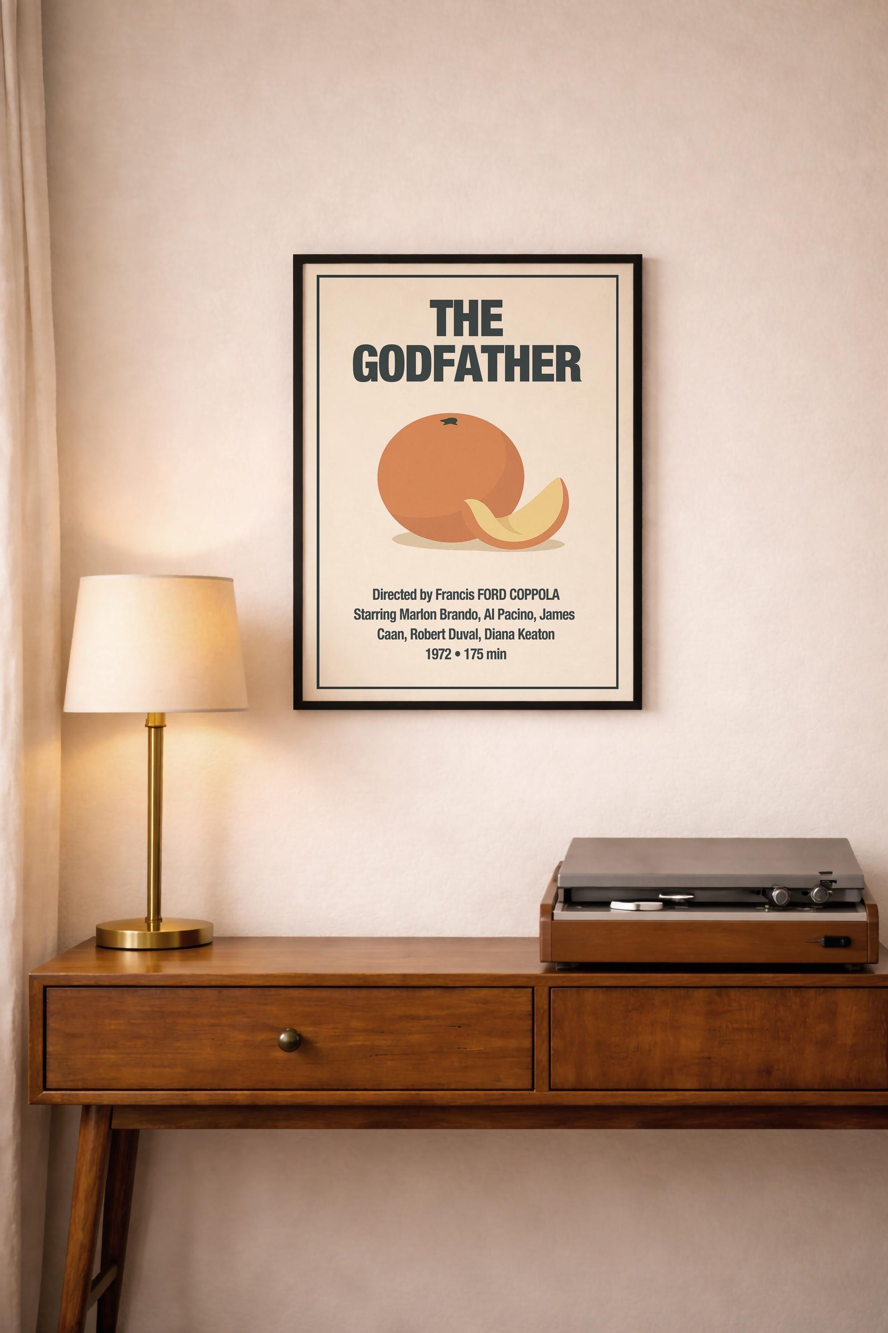 The Godfather Minimalist Movie Poster – Vintage Film Art Print — image 7
