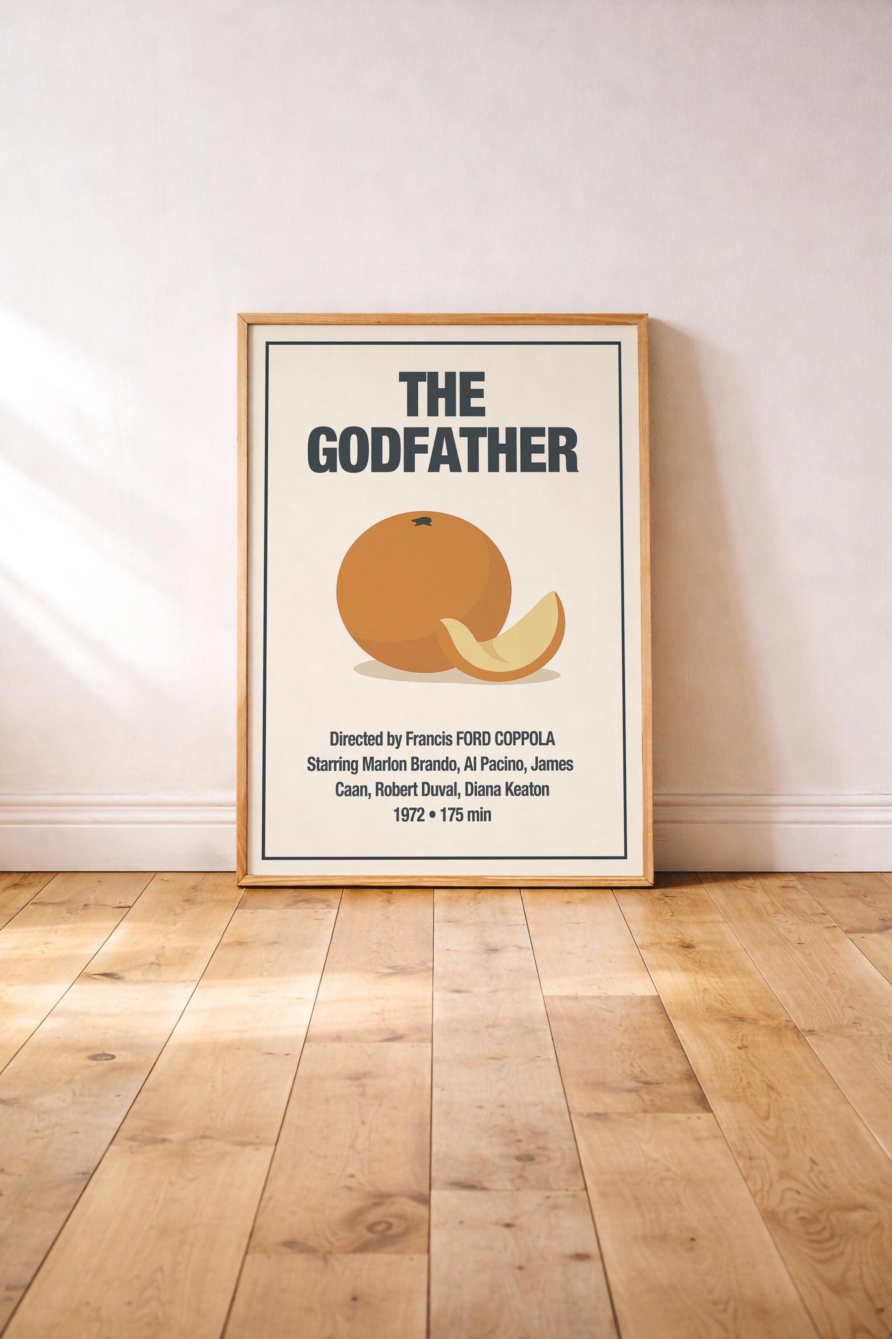 The Godfather Minimalist Movie Poster – Vintage Film Art Print — image 2