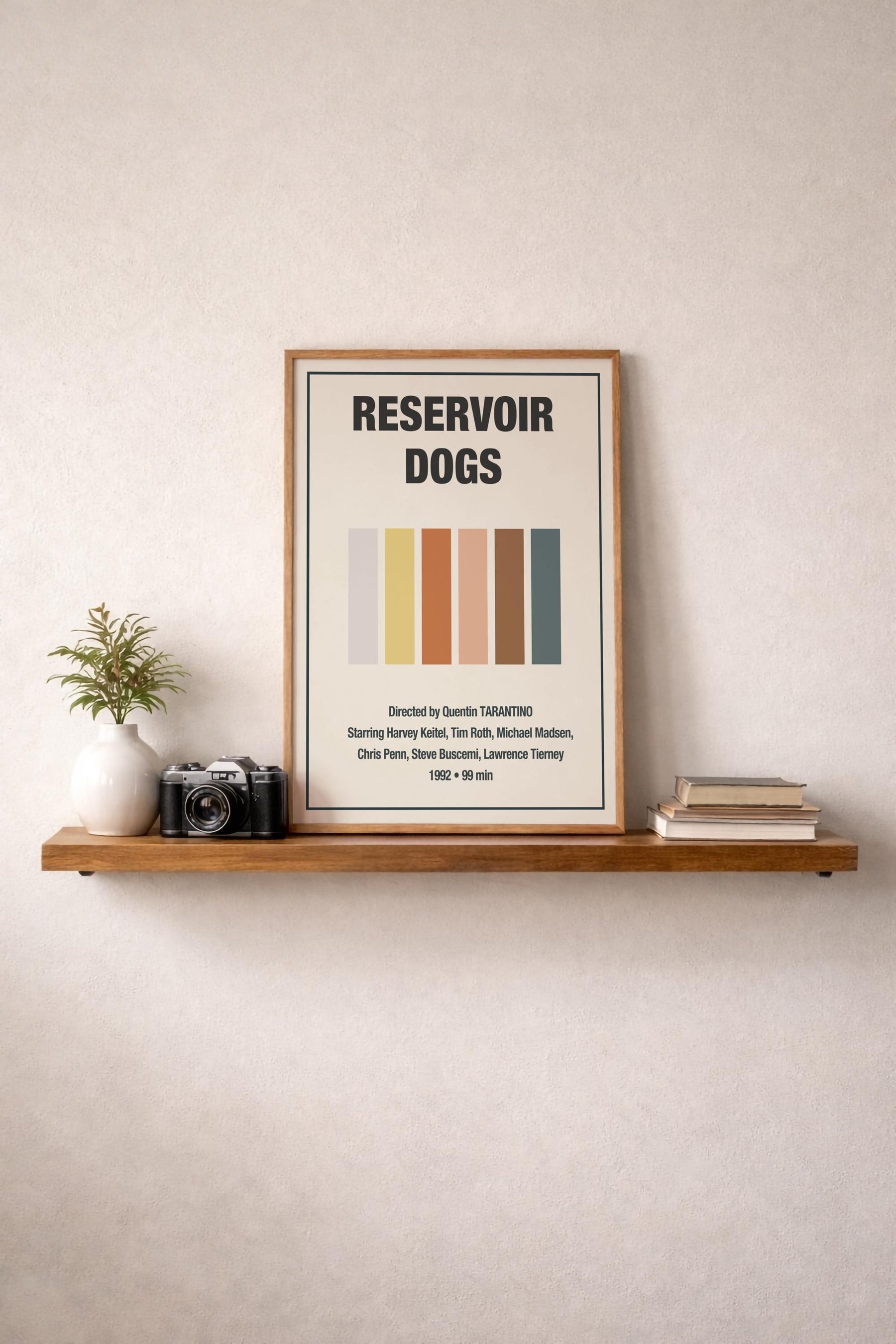 Reservoir Dogs Minimalist Movie Poster – Vintage Film Art Print — image 8