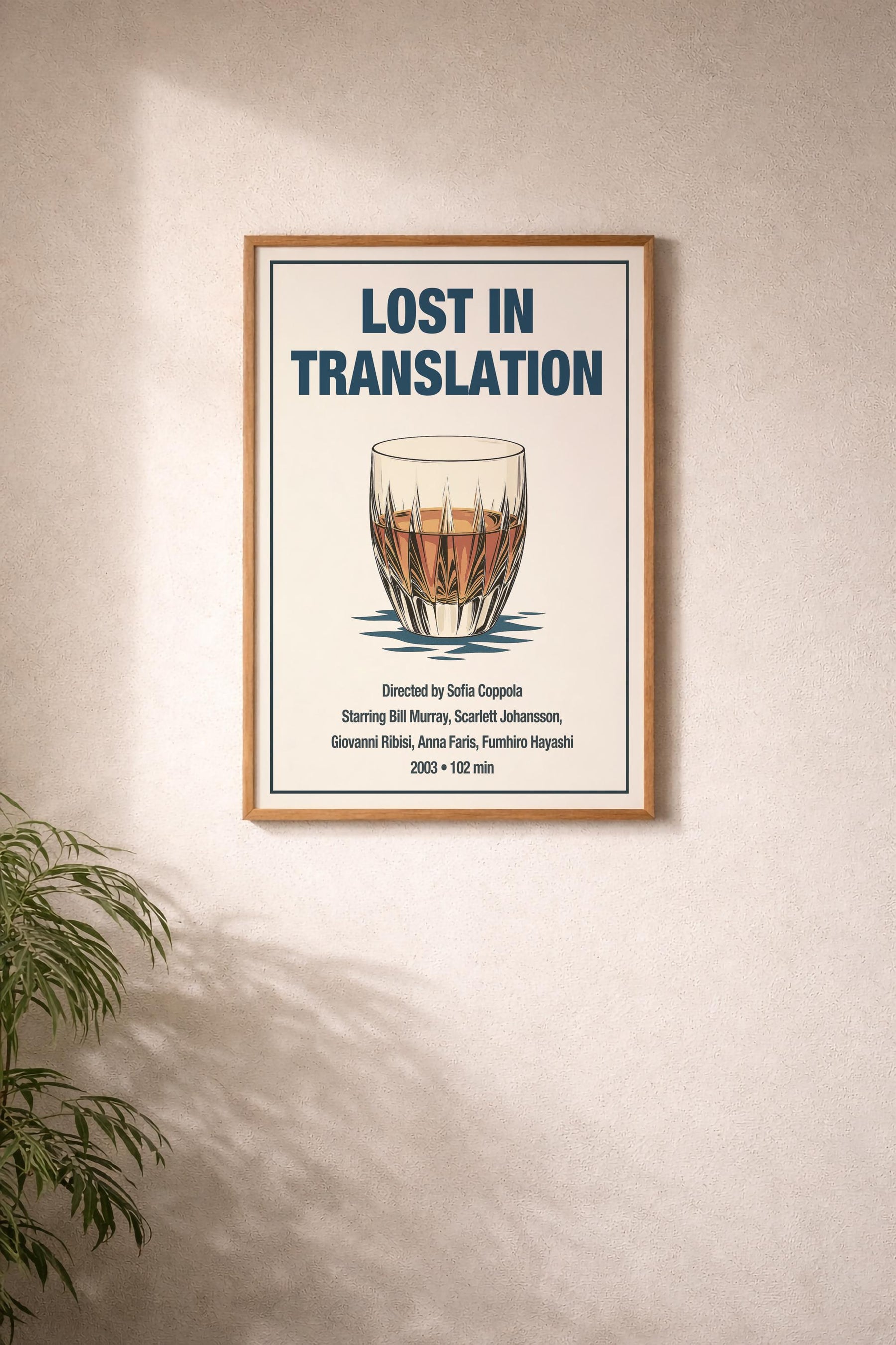 Lost in Translation Minimalist Movie Poster – Vintage Film Art Print — image 7