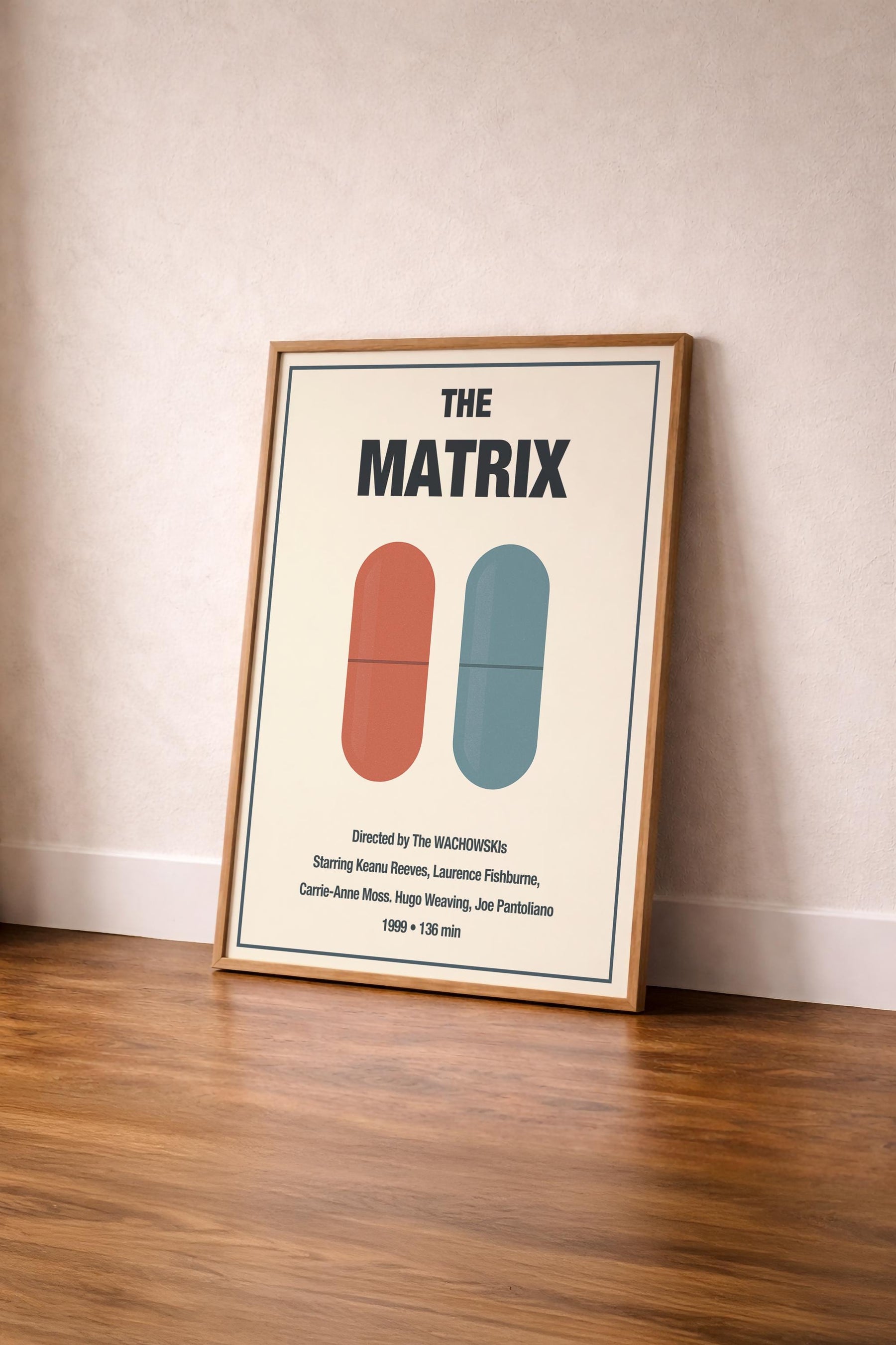 The Matrix Minimalist Movie Poster – Vintage Film Art Print — image 5
