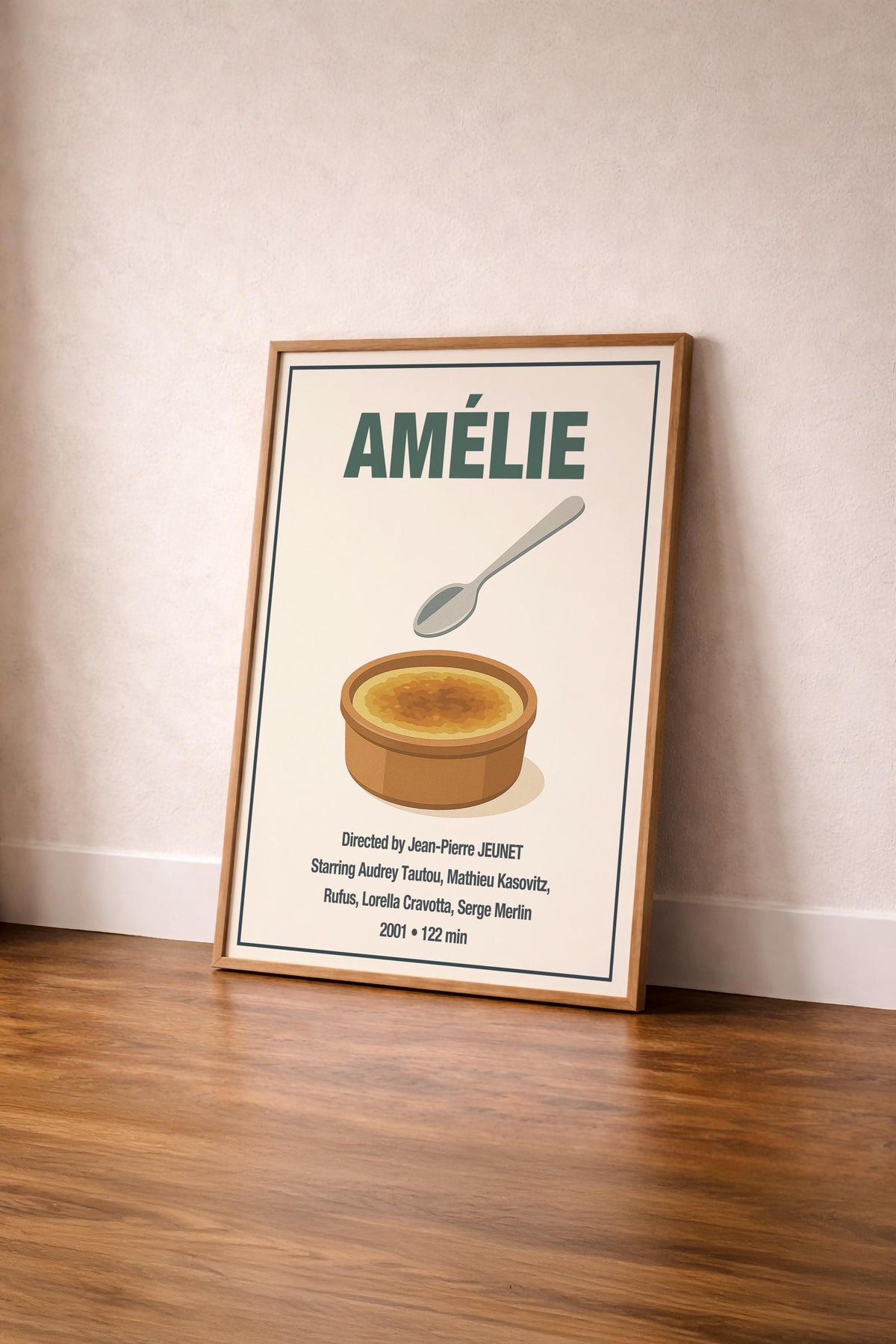 Amélie Minimalist Film Poster – Vintage French Cinema Wall Art Print — image 4