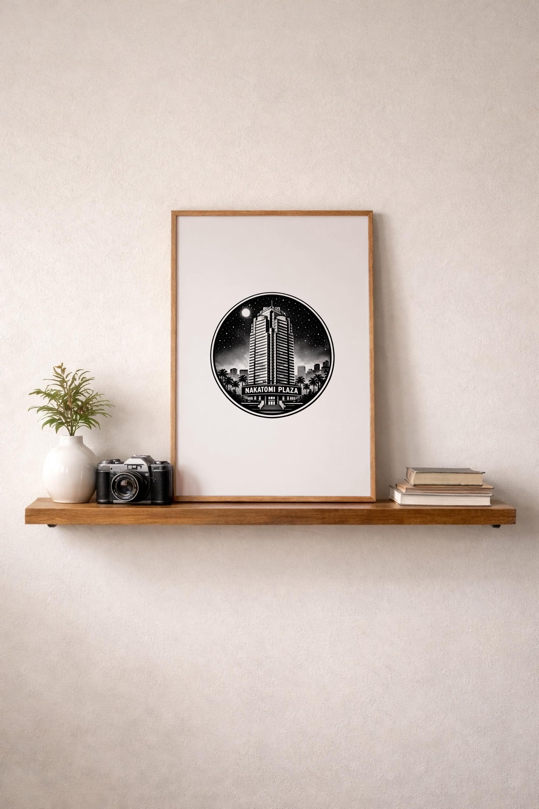 Die Hard Nakatomi Plaza Print – Minimalist Movie Location Poster — image 8