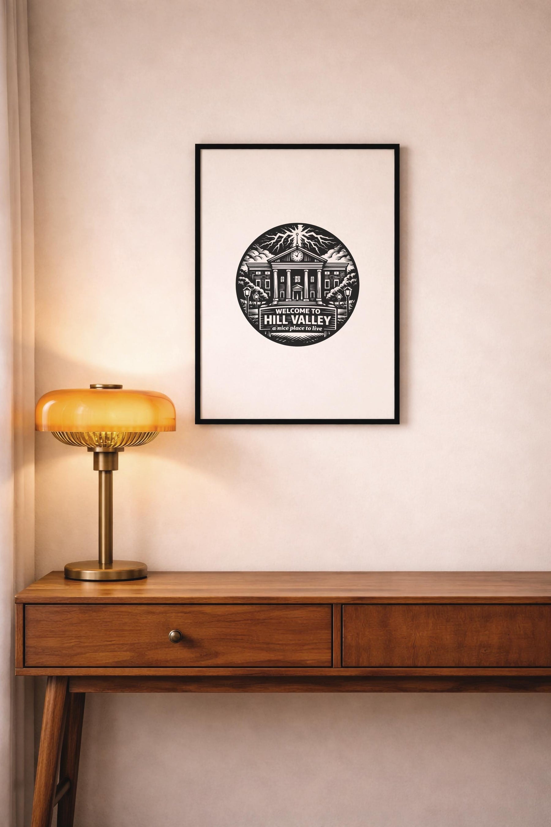 Back to the Future Hill Valley Print – Movie Location Poster — image 7