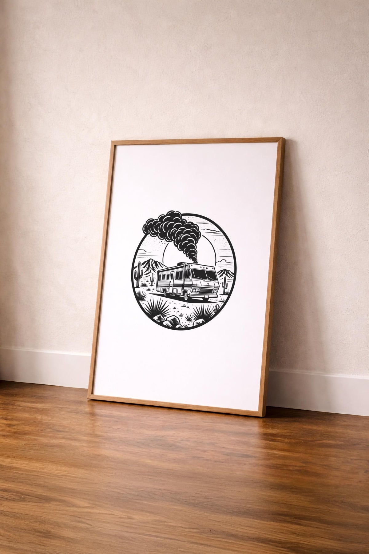Breaking Bad RV Minimalist Art Print – Giclée TV Wall Décor — image 4