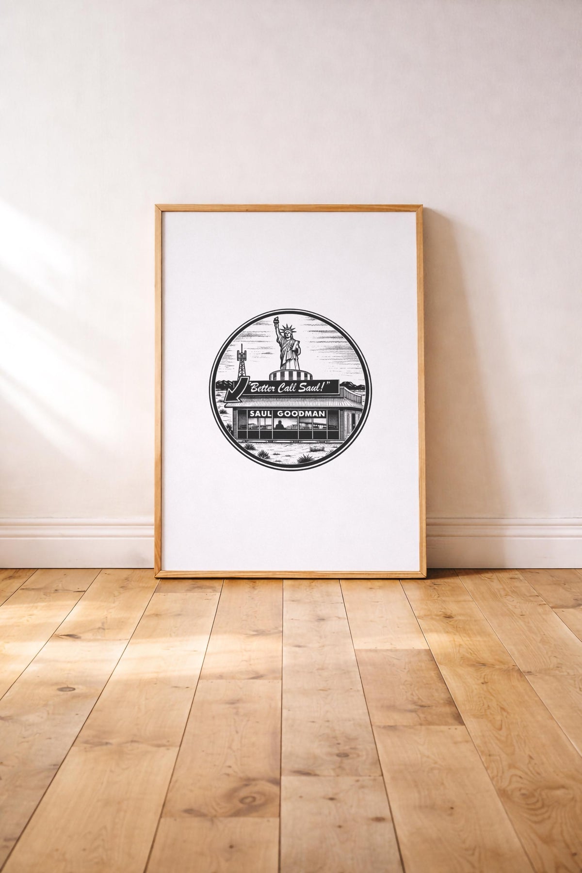 Better Call Saul Art Print | Saul Goodman Office Wall Art