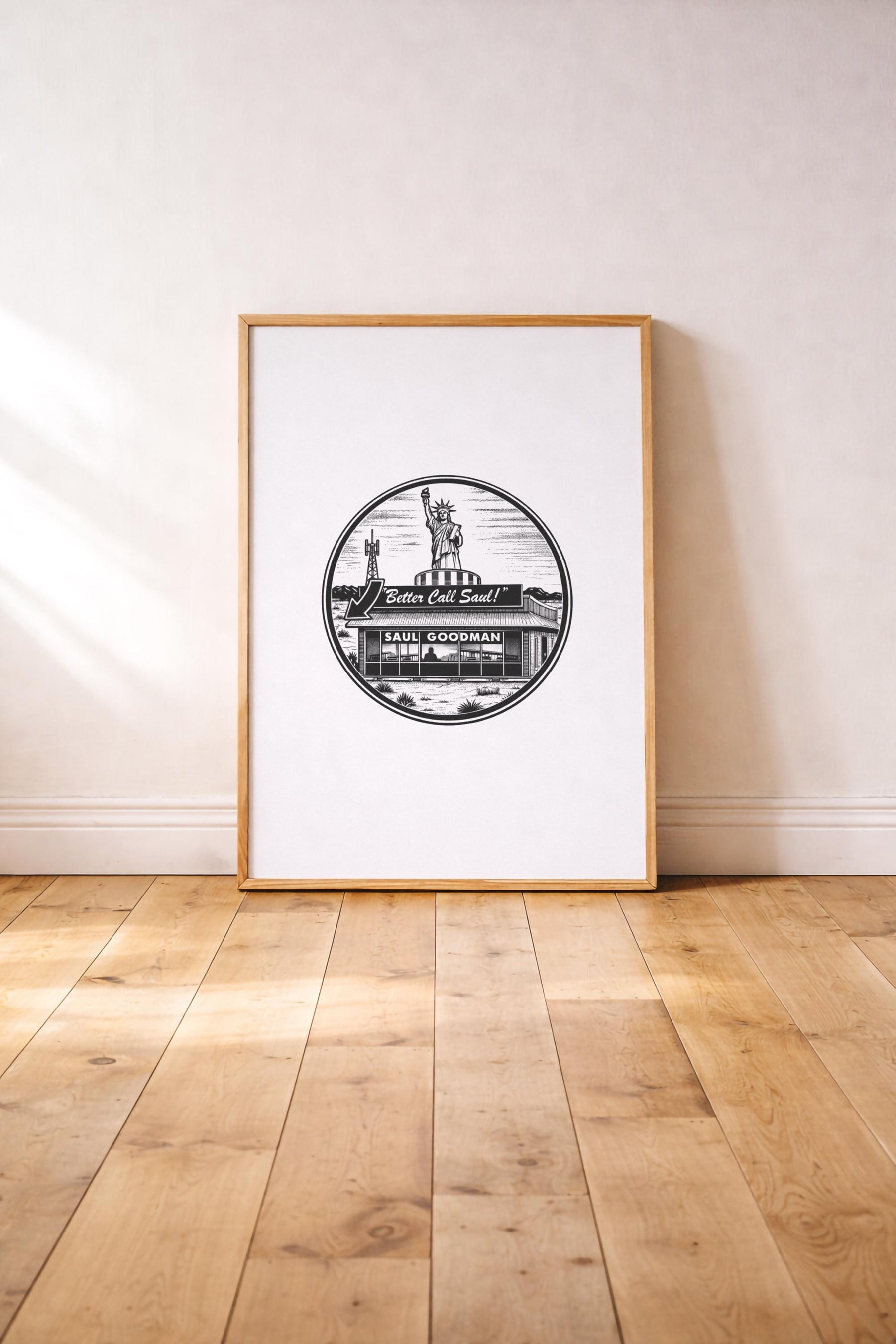 Better Call Saul Saul Goodman Office Minimalist Print – Giclée TV Wall Décor — image 2