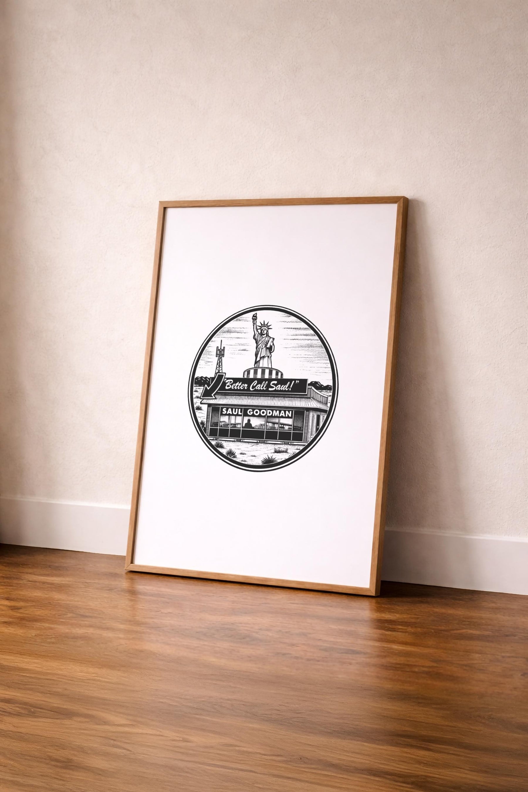 Better Call Saul Saul Goodman Office Minimalist Print – Giclée TV Wall Décor — image 4