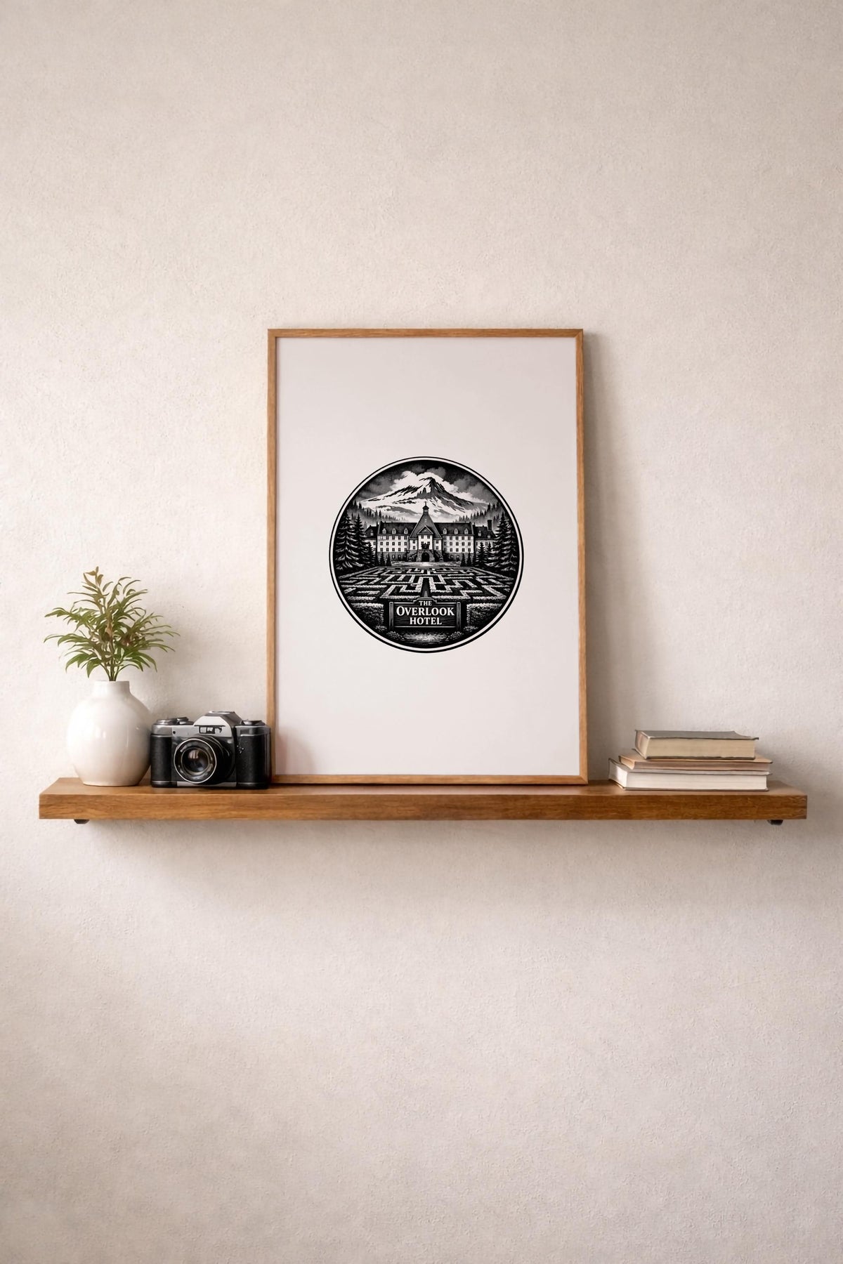 The Shining Overlook Hotel Minimalist Art Print – Giclée TV Wall Décor — image 8