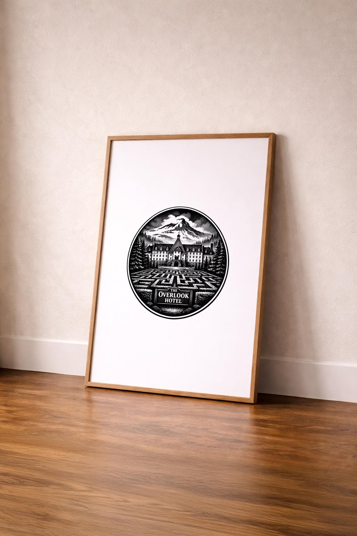The Shining Overlook Hotel Minimalist Art Print – Giclée TV Wall Décor — image 5