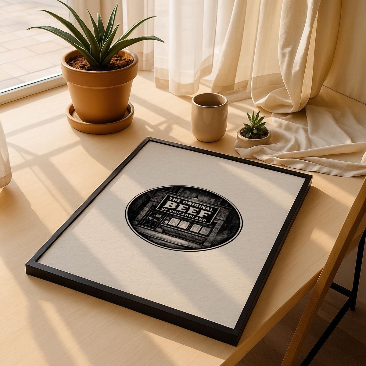 The Bear Original Beef of Chicagoland Minimalist Art Print – Giclée TV Wall Décor — image 5