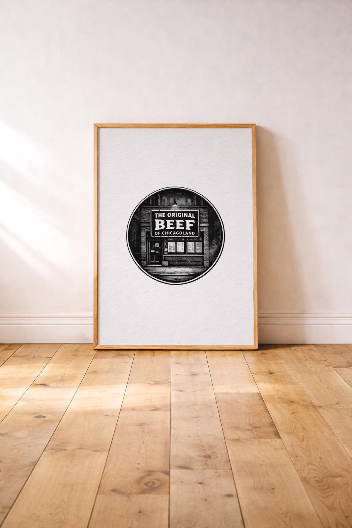 The Bear Original Beef of Chicagoland Minimalist Art Print – Giclée TV Wall Décor — image 2