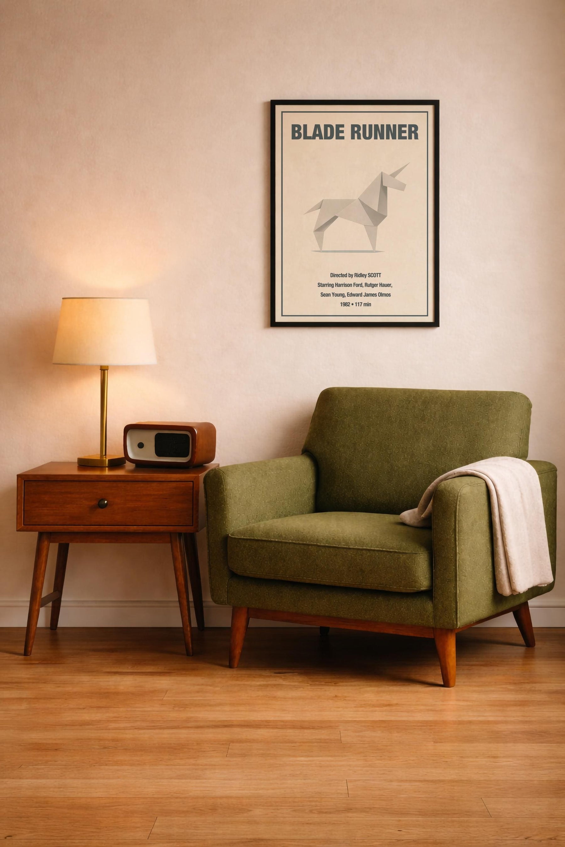 Blade Runner Origami Unicorn Minimalist Movie Poster - Sci-Fi Film Wall Art — image 9