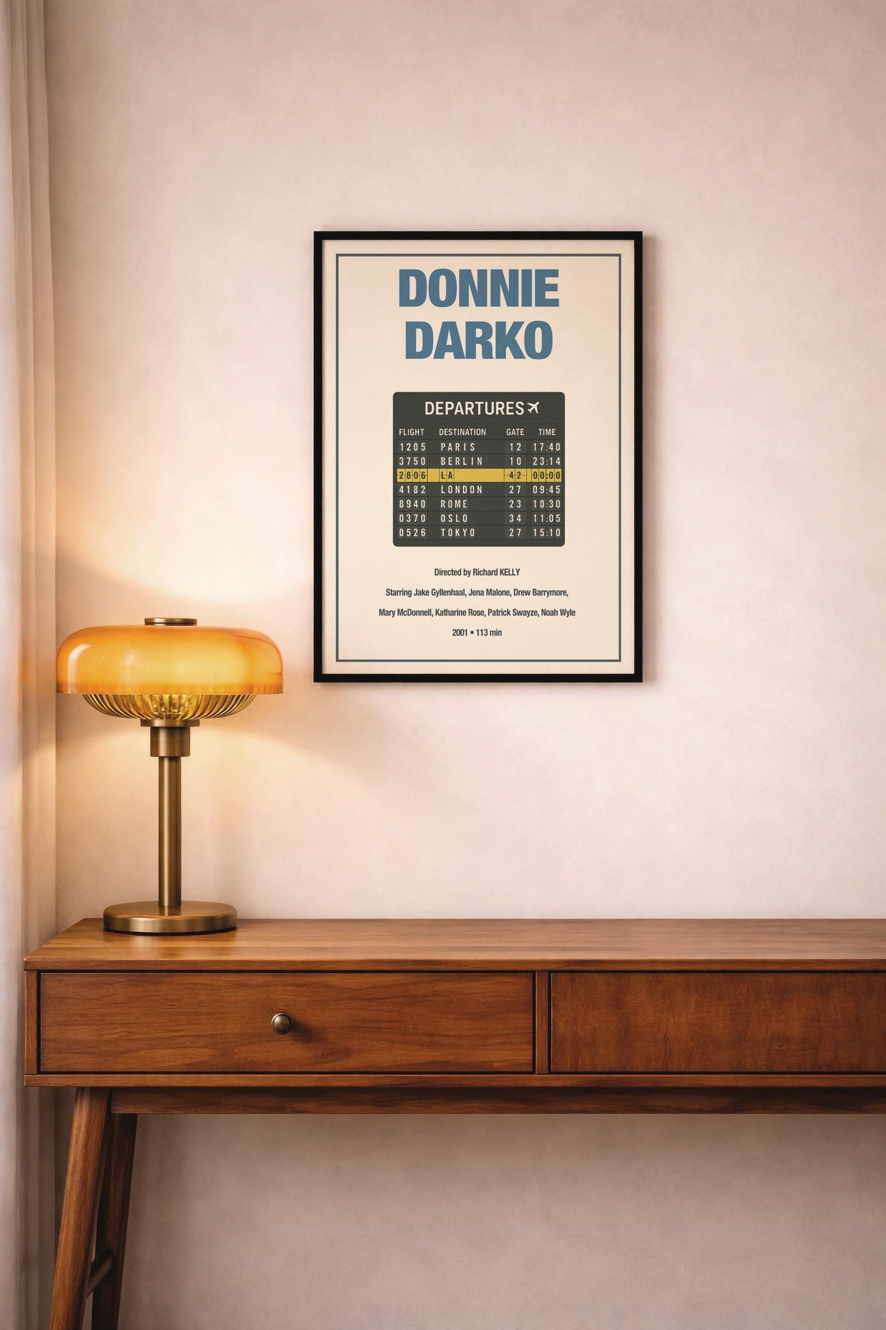 Donnie Darko Minimalist Poster – Countdown Cult Movie Wall Art — image 7