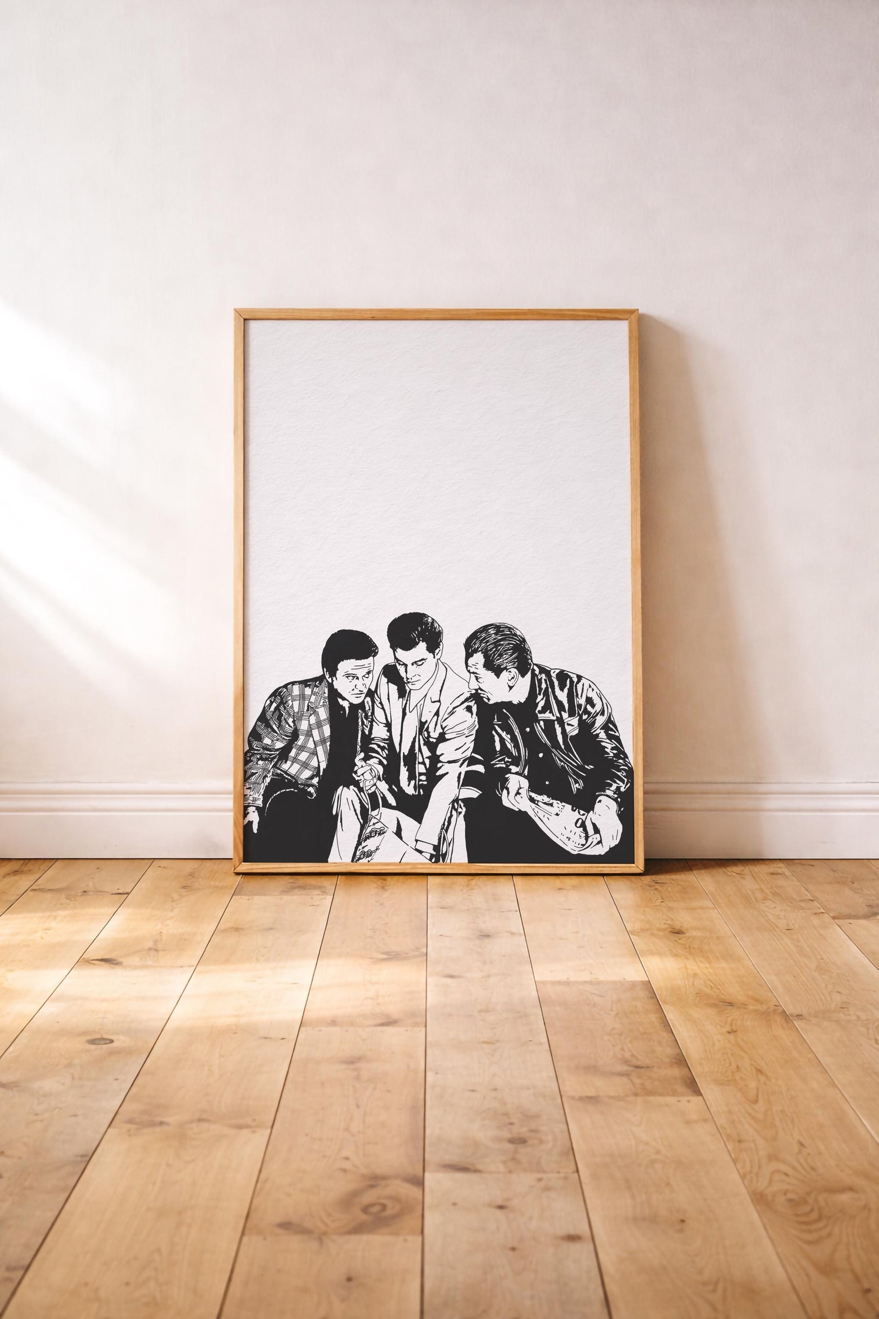 Goodfellas Portrait Film Poster – Henry Hill Jimmy Conway Tommy DeVito Giclée Art Print — image 4
