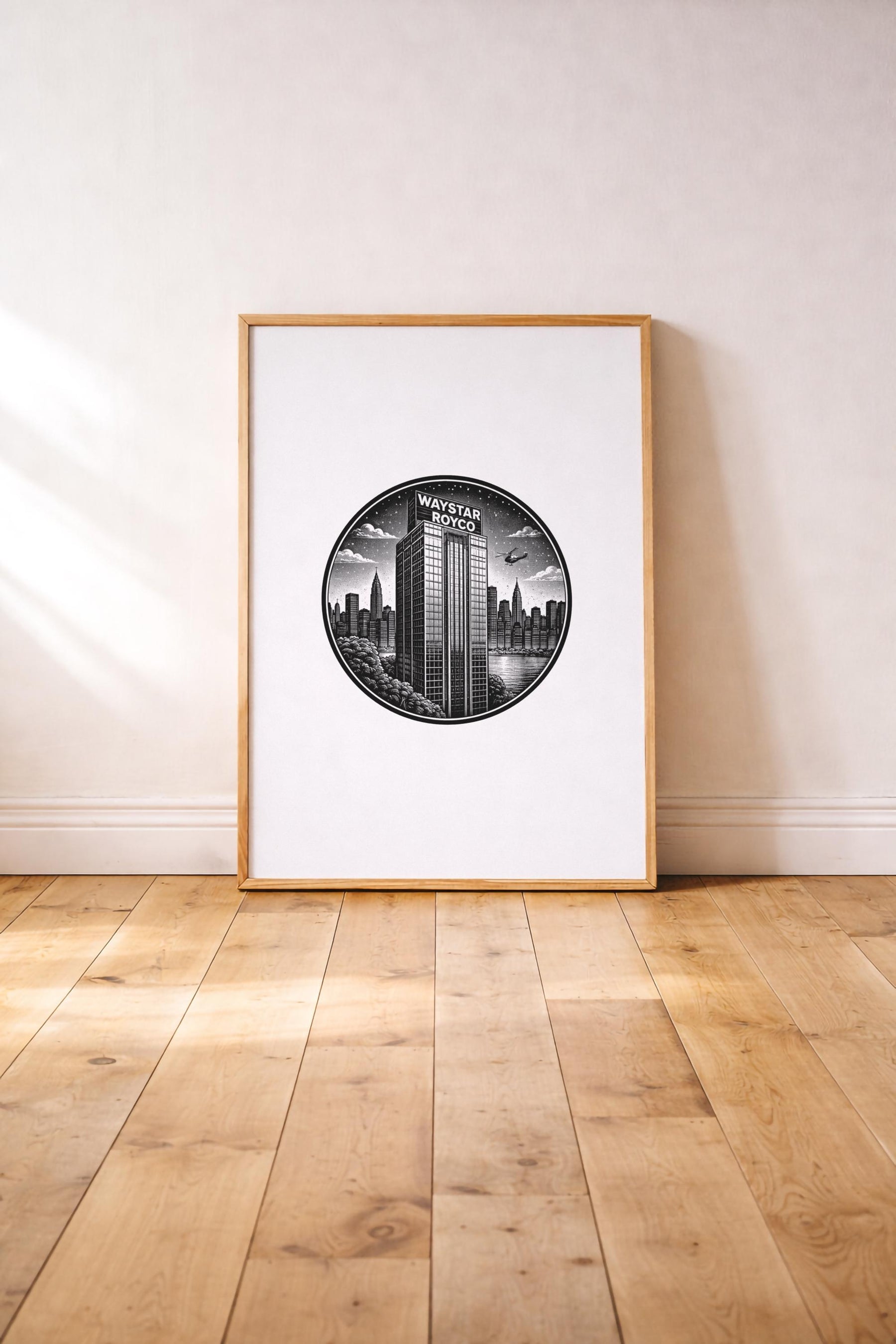 Succession Waystar Royco Tower Minimalist TV Location Art Print – Giclée Wall Decor — image 2