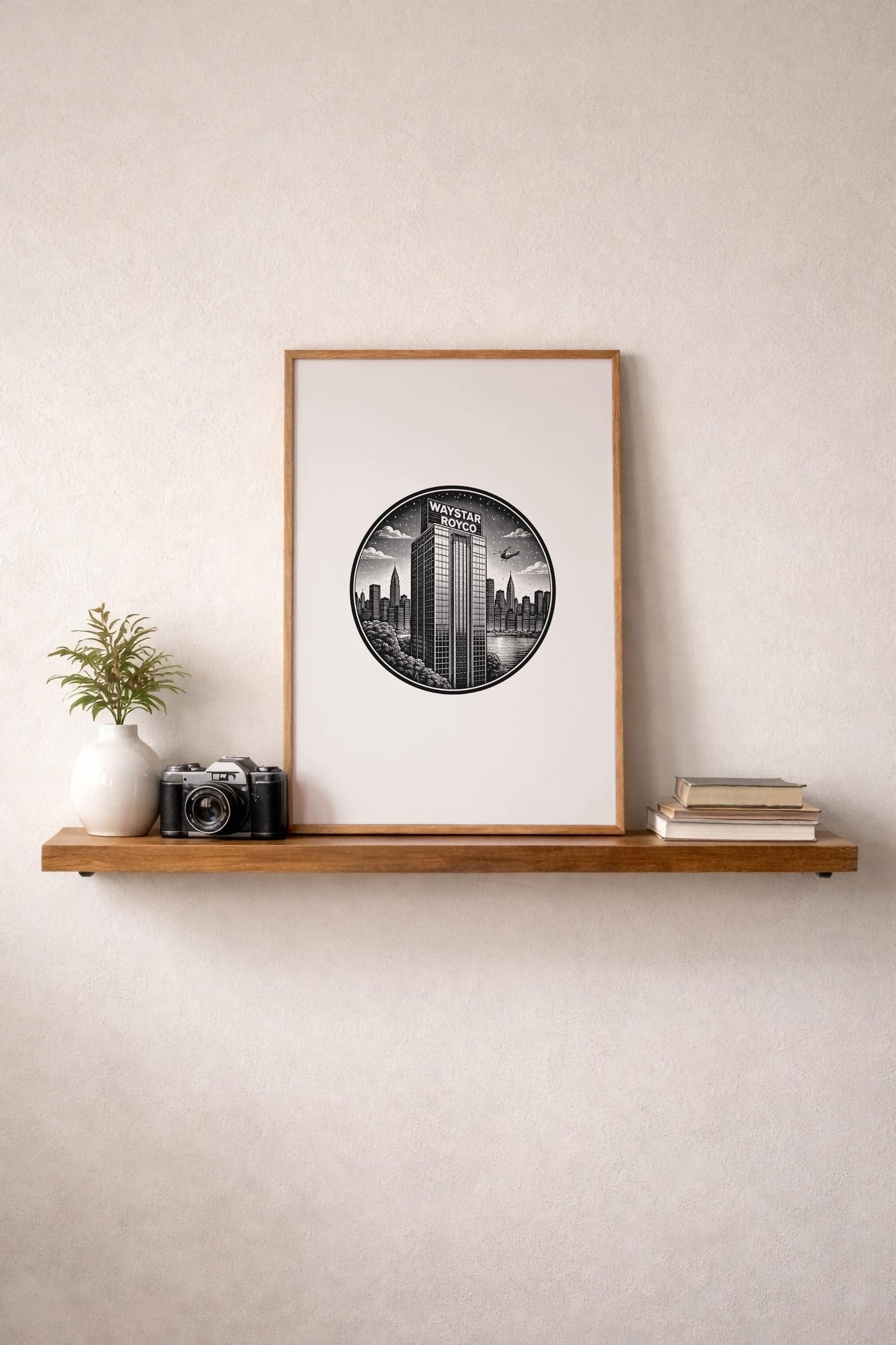 Succession Waystar Royco Tower Minimalist TV Location Art Print – Giclée Wall Decor — image 8