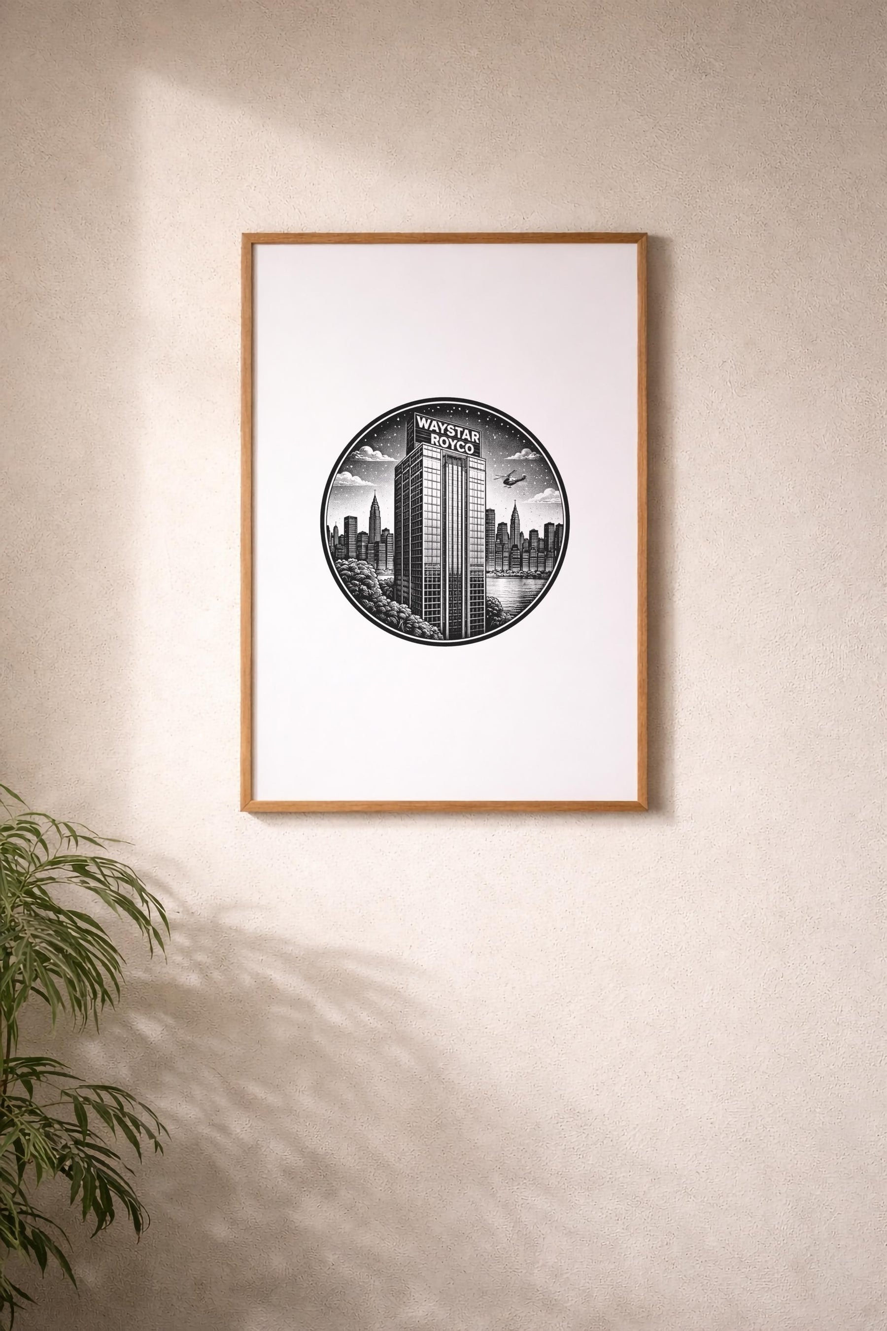 Succession Waystar Royco Tower Minimalist TV Location Art Print – Giclée Wall Decor — image 7