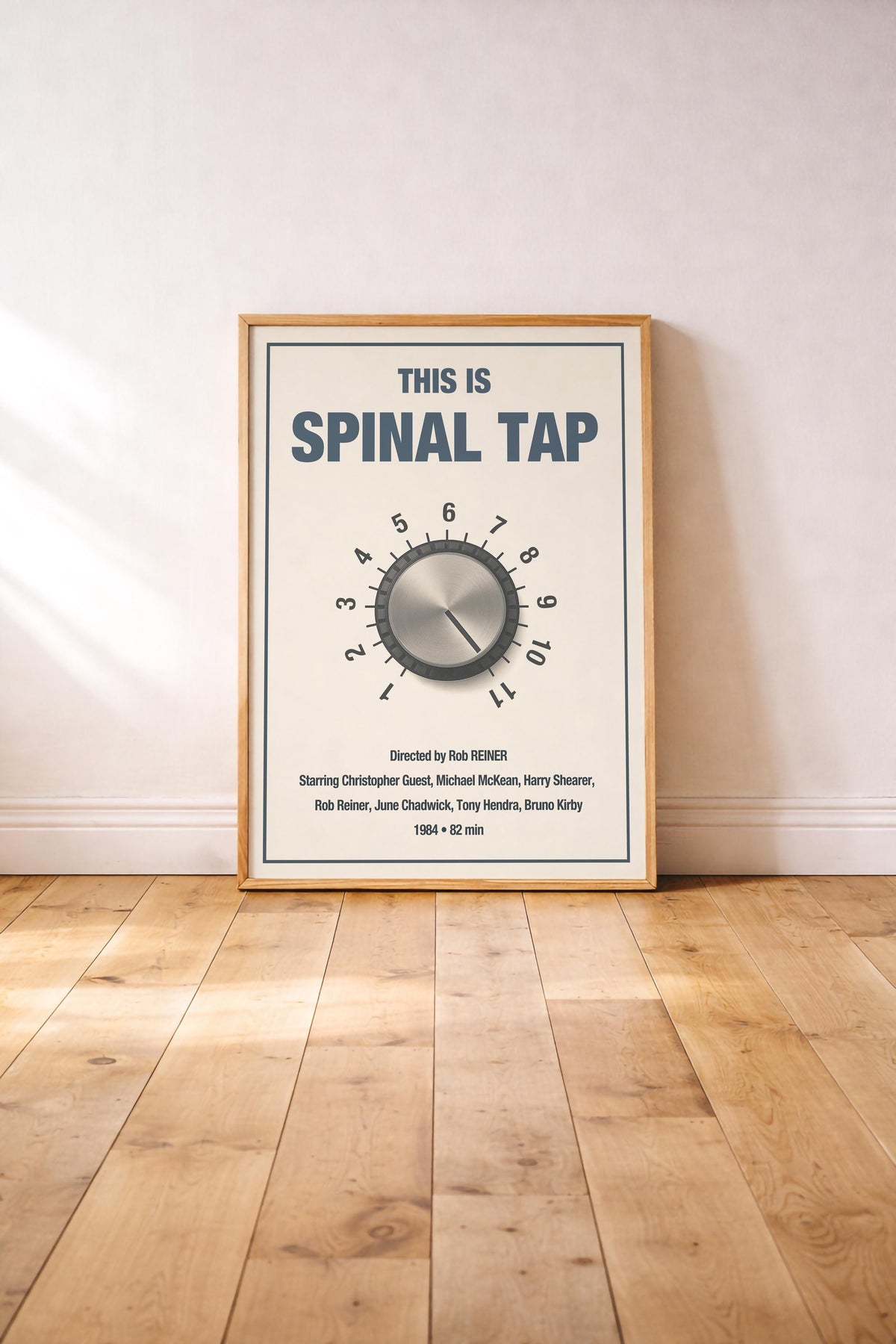 This Is Spinal Tap Minimalist Movie Poster | These Go To Eleven | Illustration Film Art Cinema Giclée Print