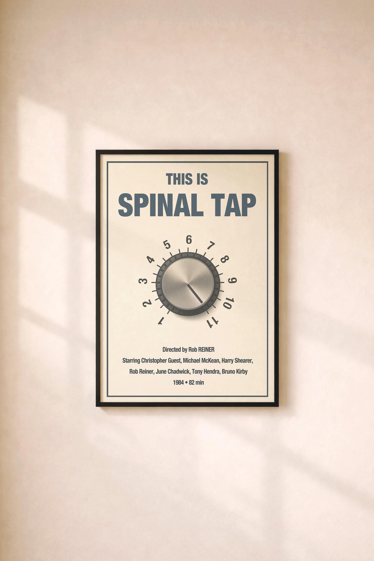 This Is Spinal Tap Minimalist Movie Poster – These Go To Eleven - Illustration Film Art Cinema Giclée Print