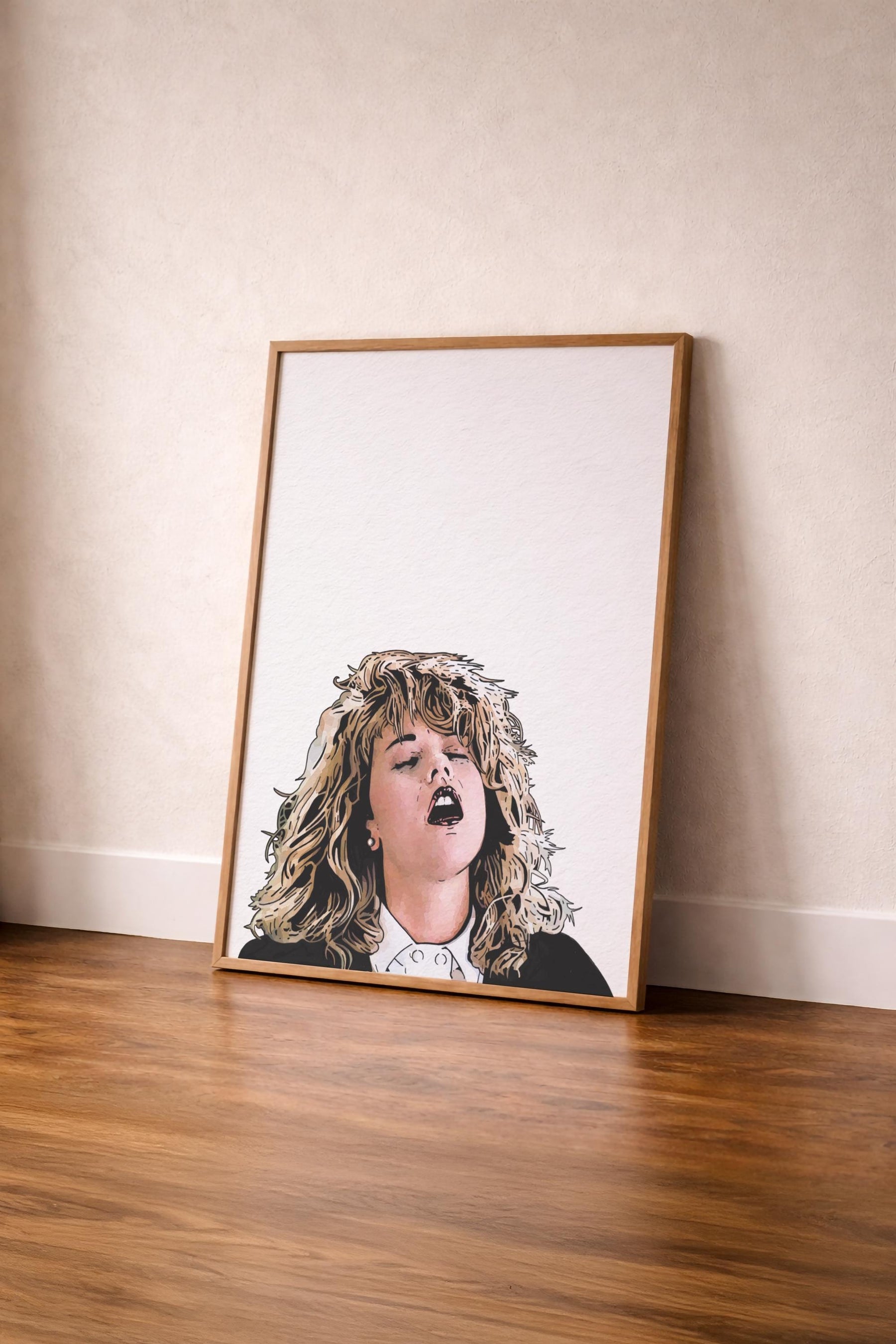 When Harry Met Sally Movie Poster Meg Ryan Minimalist Hand-Drawn Film Art (Giclée Print) — image 10